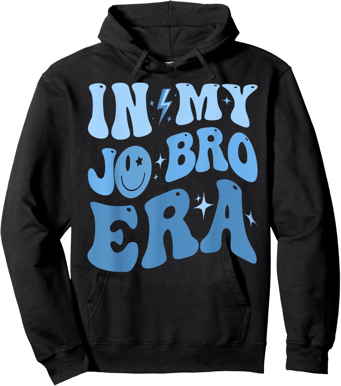 Funny Groovy Retro In My Jo Bro Era Men Women Kid Birthday Hoodie - Hoodie | Black