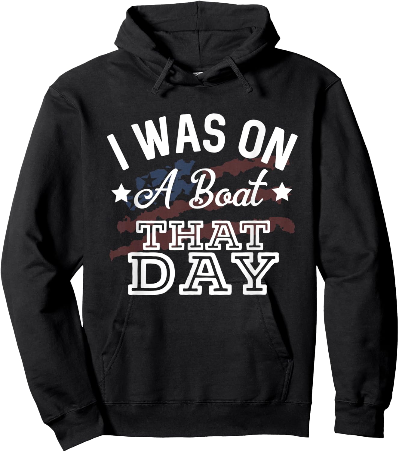 I Was On A Boat That Day Country Music Lyrics Hoodie - Hoodie | Black