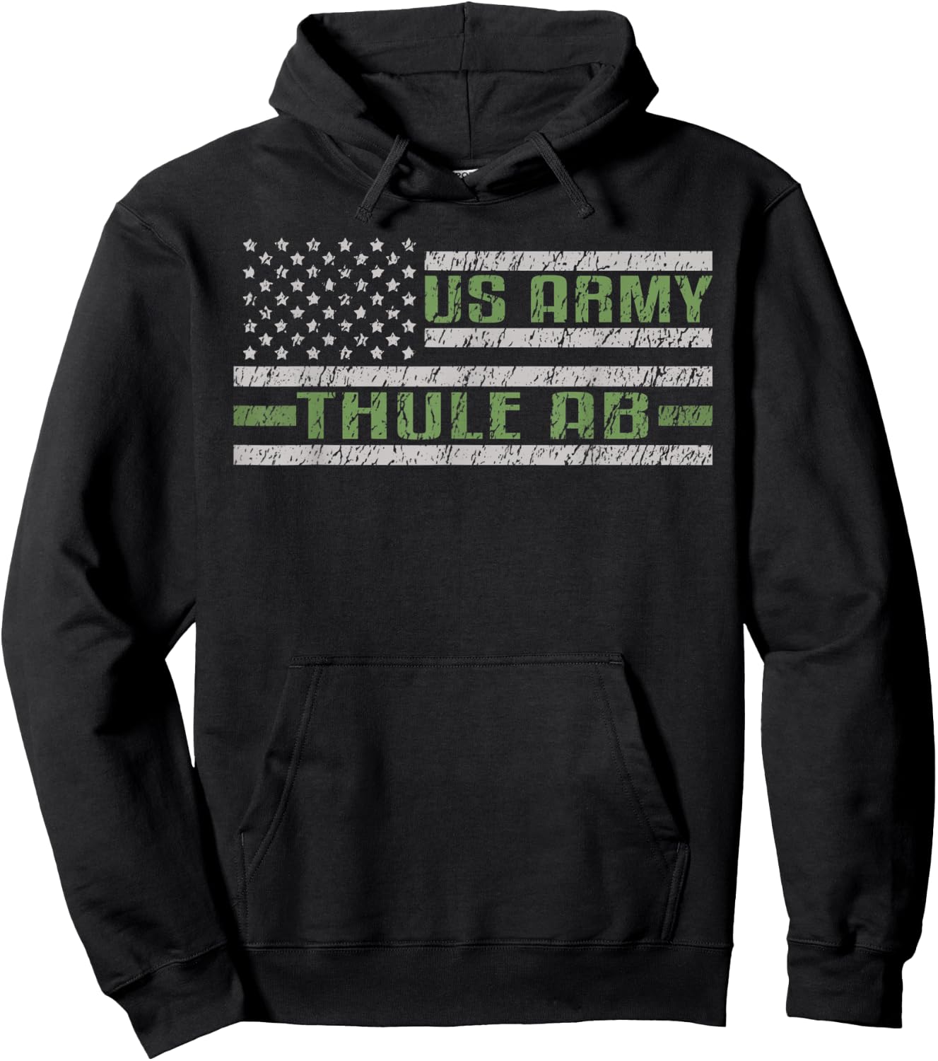 Thule AB US Military Installation Army Base Hoodie - Hoodie | Black