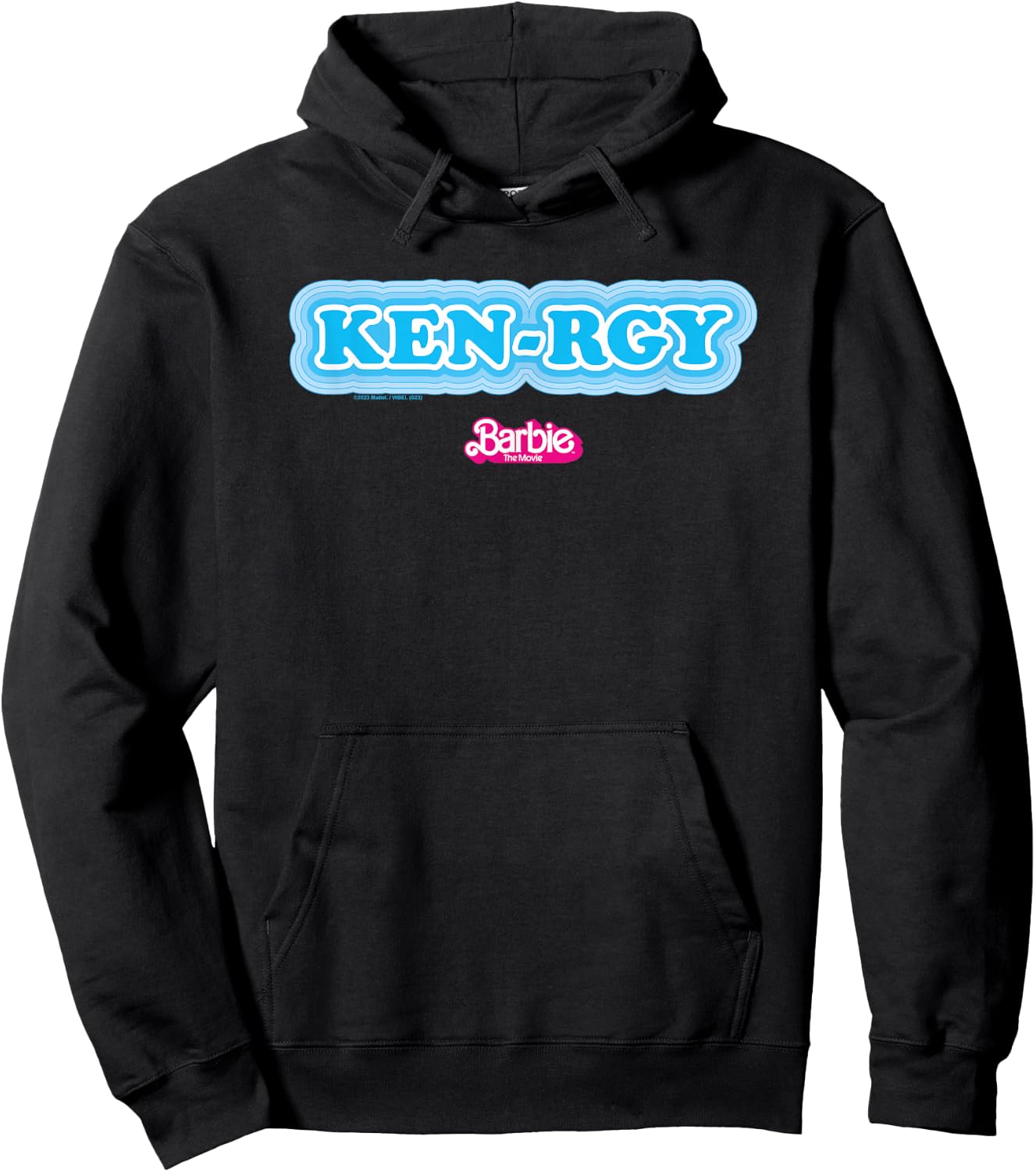 Barbie The Movie - Ken-rgy Blue Hoodie - Hoodie | Black