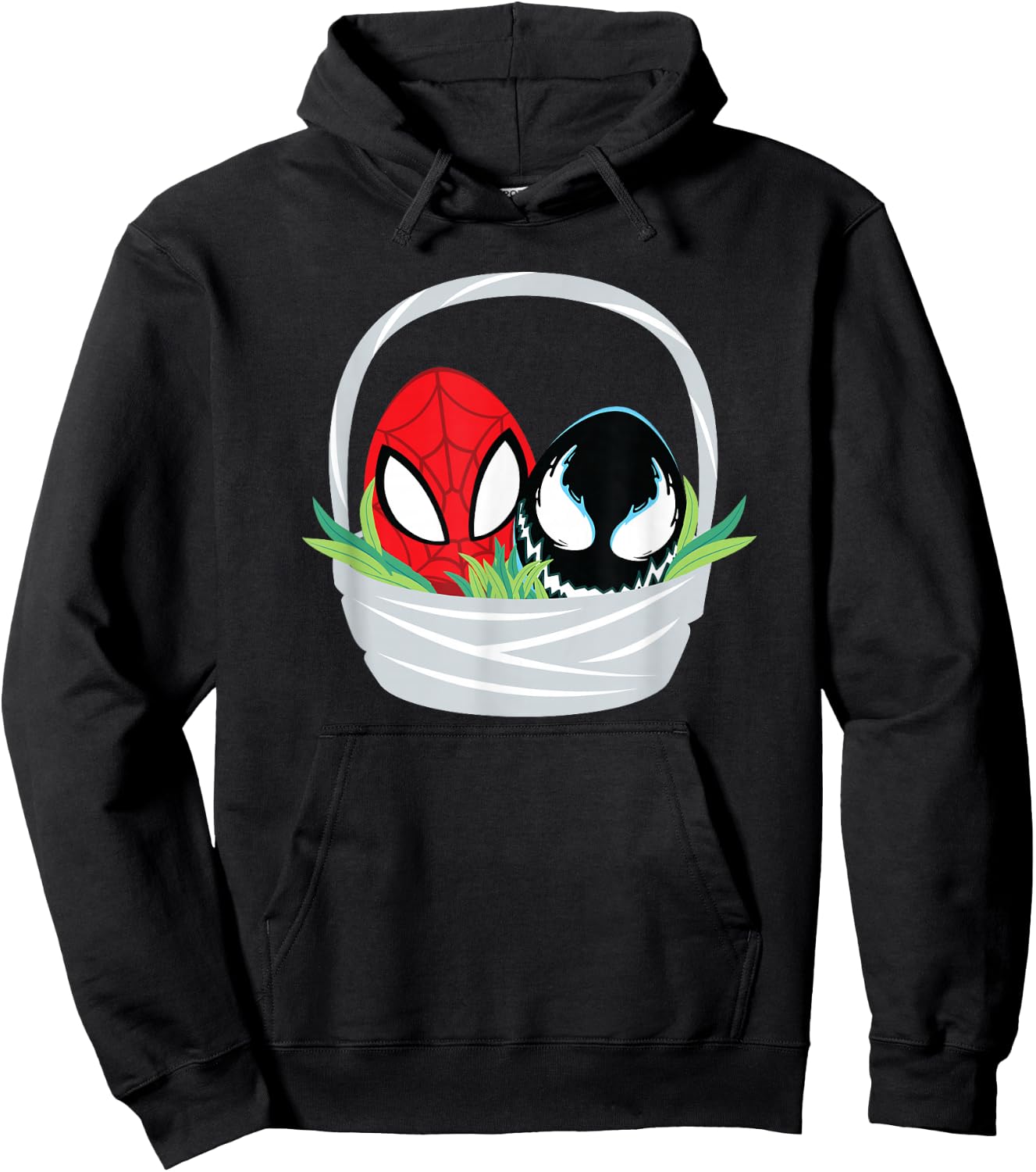 Marvel Spider-Man and Venom Easter Basket Small Hoodie - Hoodie | Black