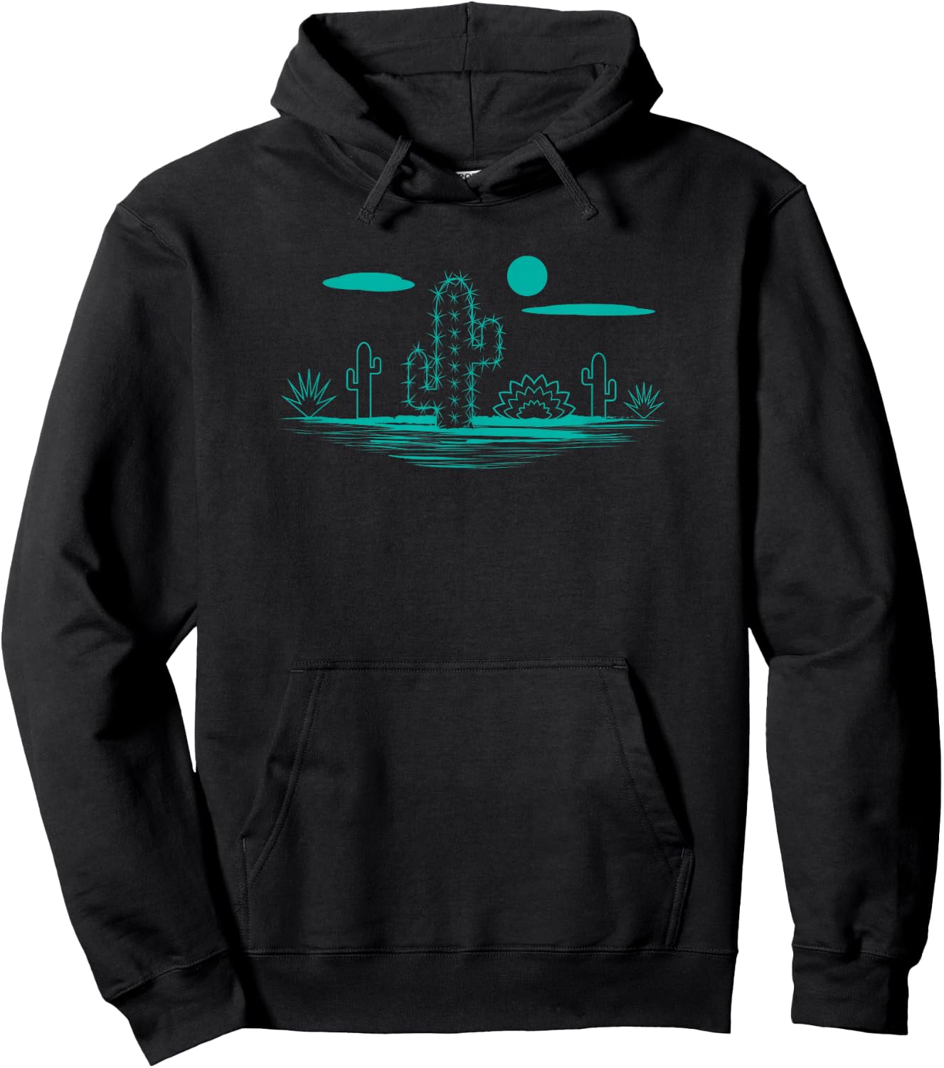 Desert Scene Hoodie - Hoodie | Black
