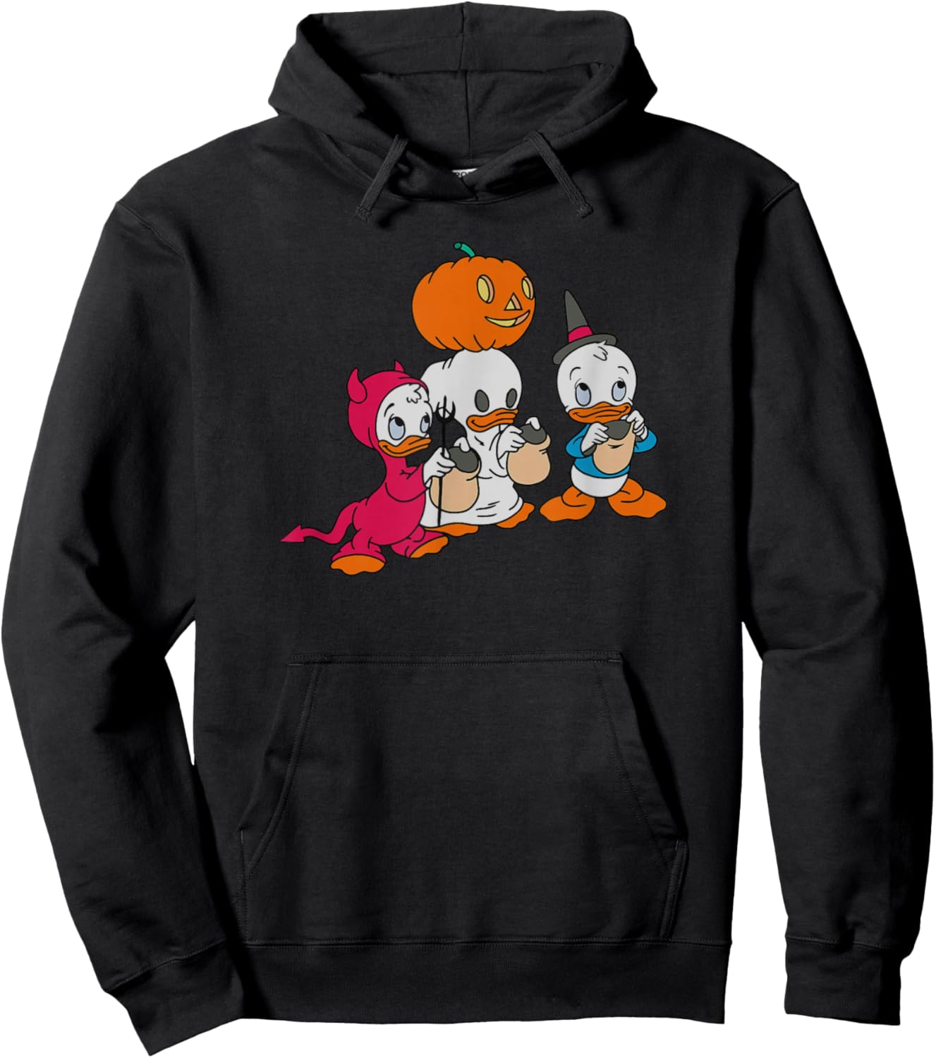 Disney DuckTales Halloween Trick Or Treat Costume Portrait Hoodie - Hoodie | Black