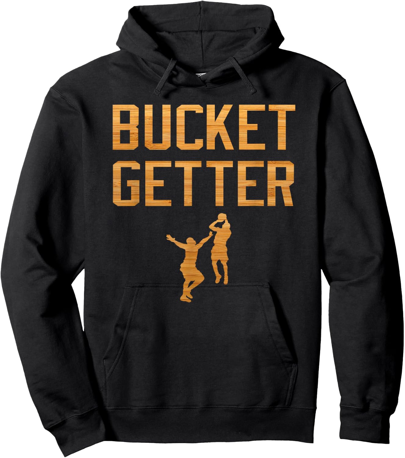Bucket Getter -GET BUCKETS Basketball Hoodie - Hoodie | Black