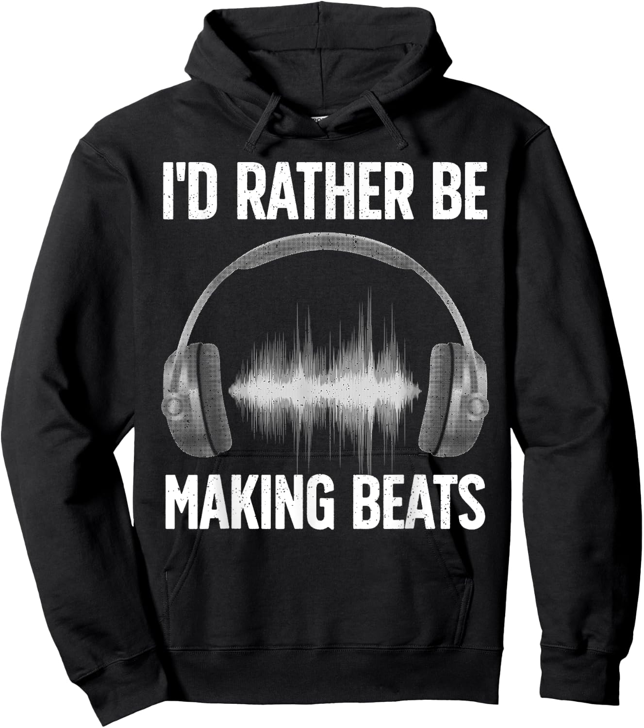 Cool Music Producer Art Women Disc Jockey Beat Maker Hoodie - Hoodie | Black