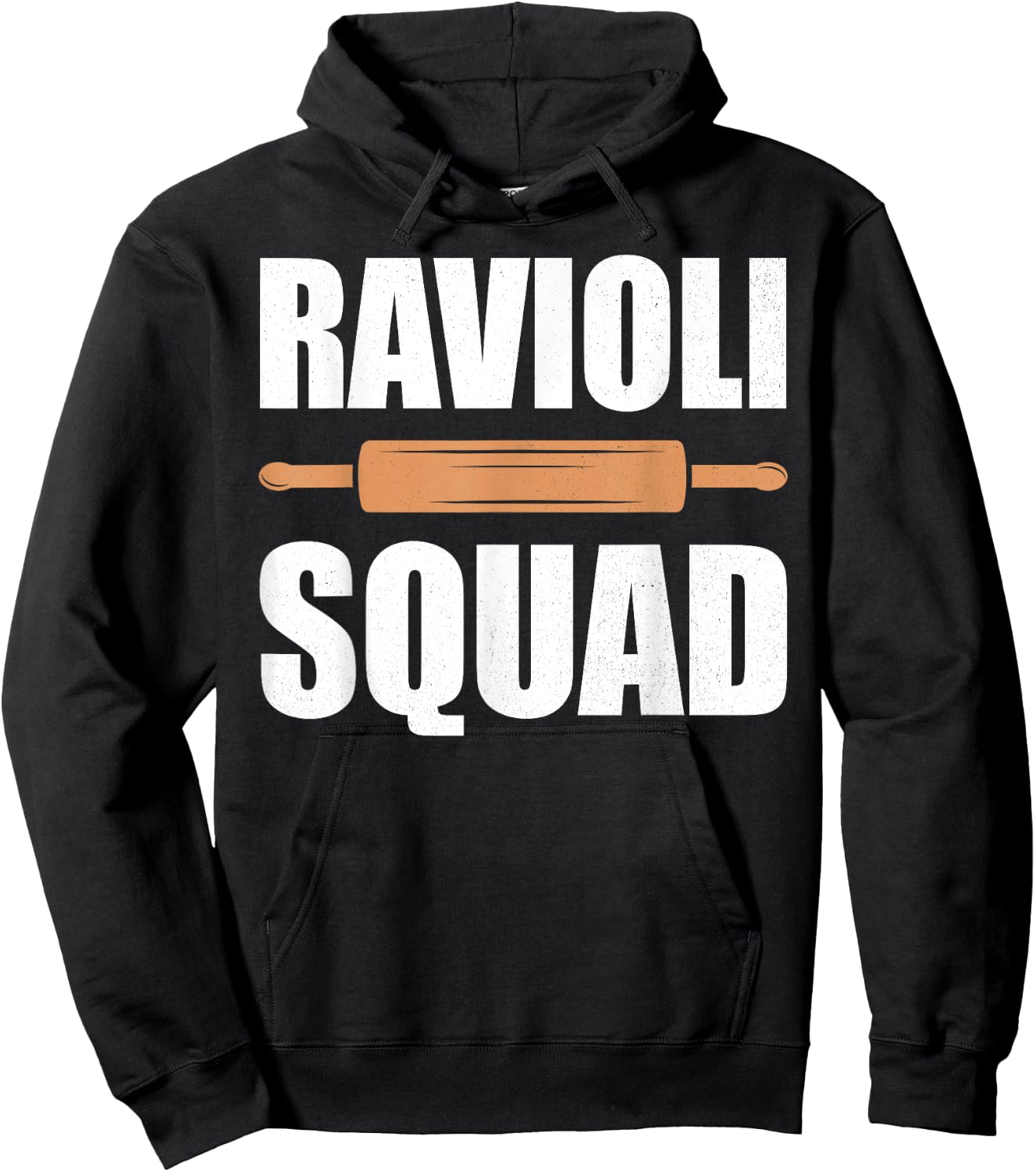 Ravioli squad, rolling pin, matching group, baking crew team Hoodie - Hoodie | Black