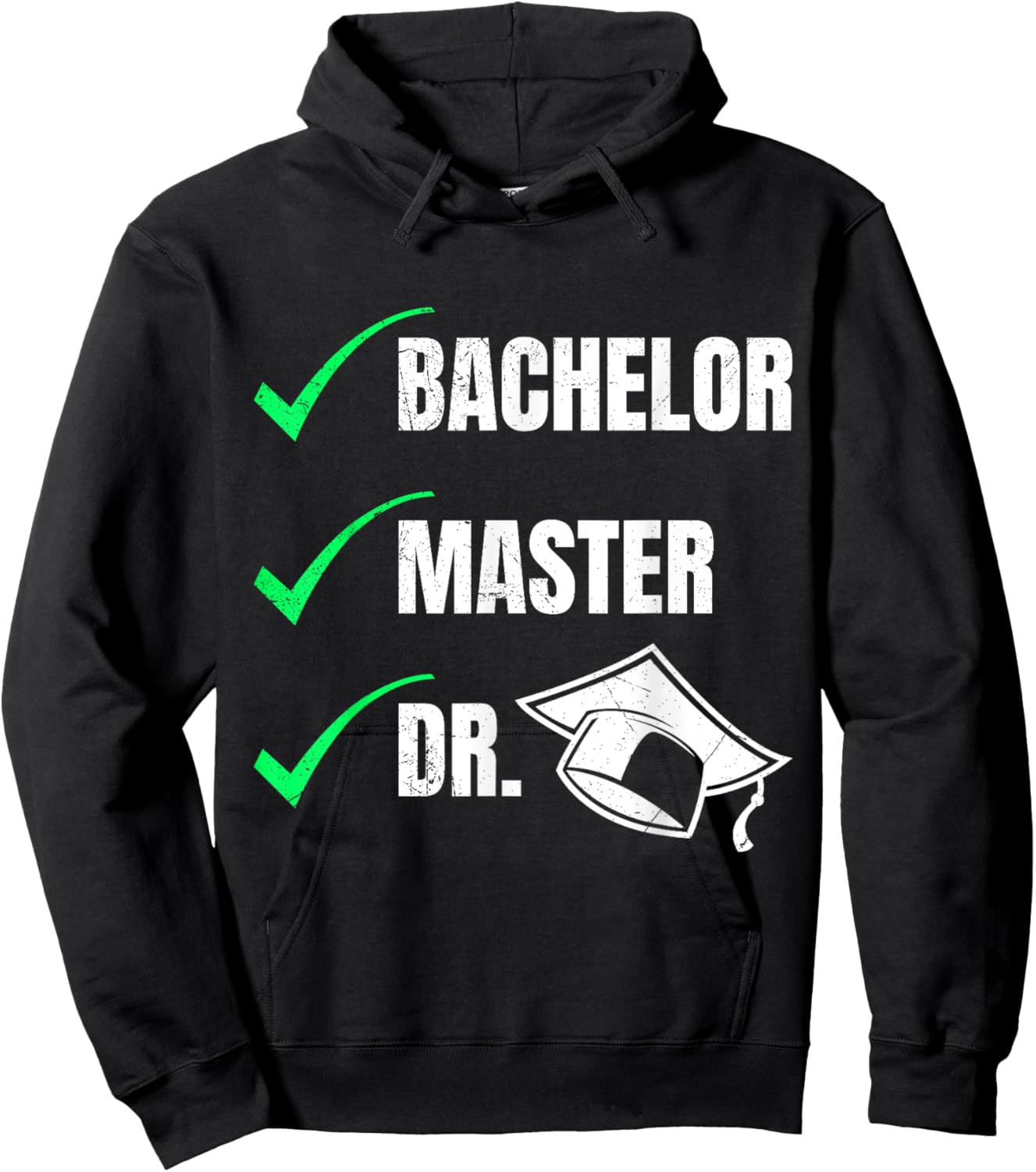 Finally finished I am doctor doctoral degree Ph.D Hoodie - Hoodie | Black