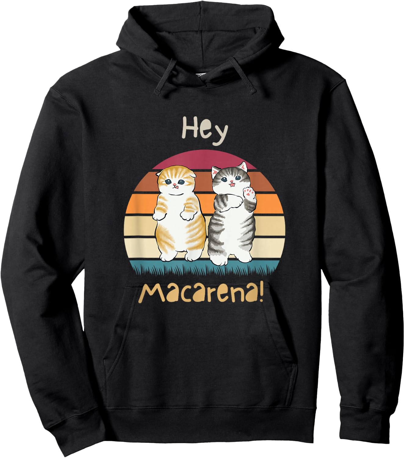 Hey Macarena Hoodie - Hoodie | Black