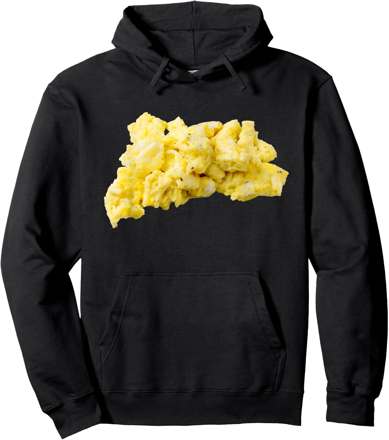 Scrambled Eggs with Pepper Hoodie - Hoodie | Black