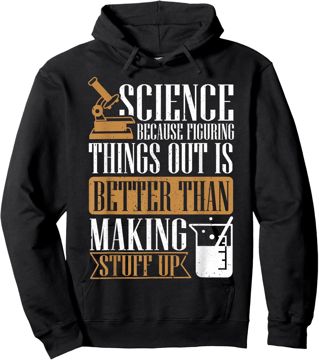 Science Because Figuring Things Out Is Better, Chemist Hoodie - Hoodie | Black