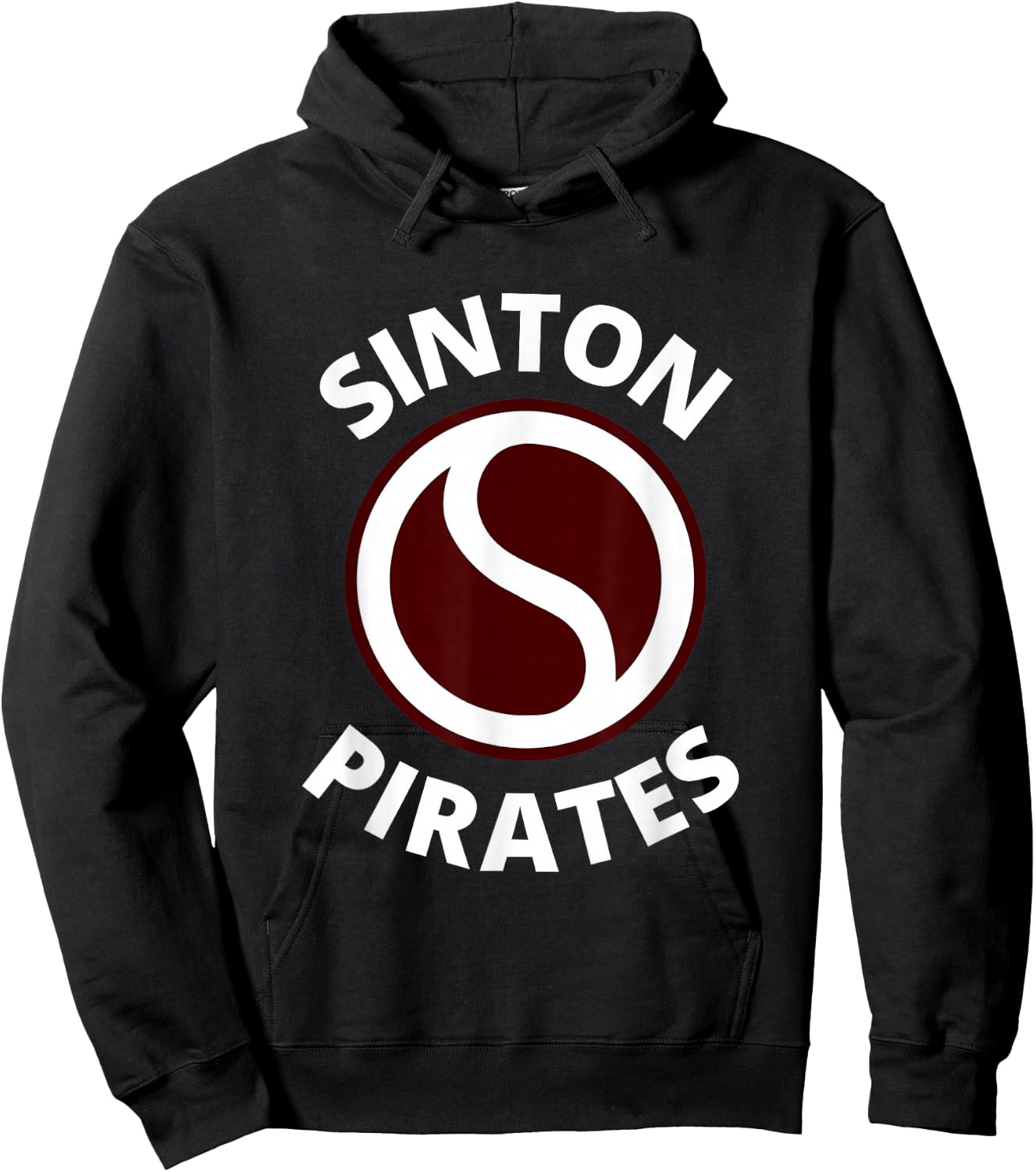 Sinton Pirates Texas Team Pride Hoodie - Hoodie | Black