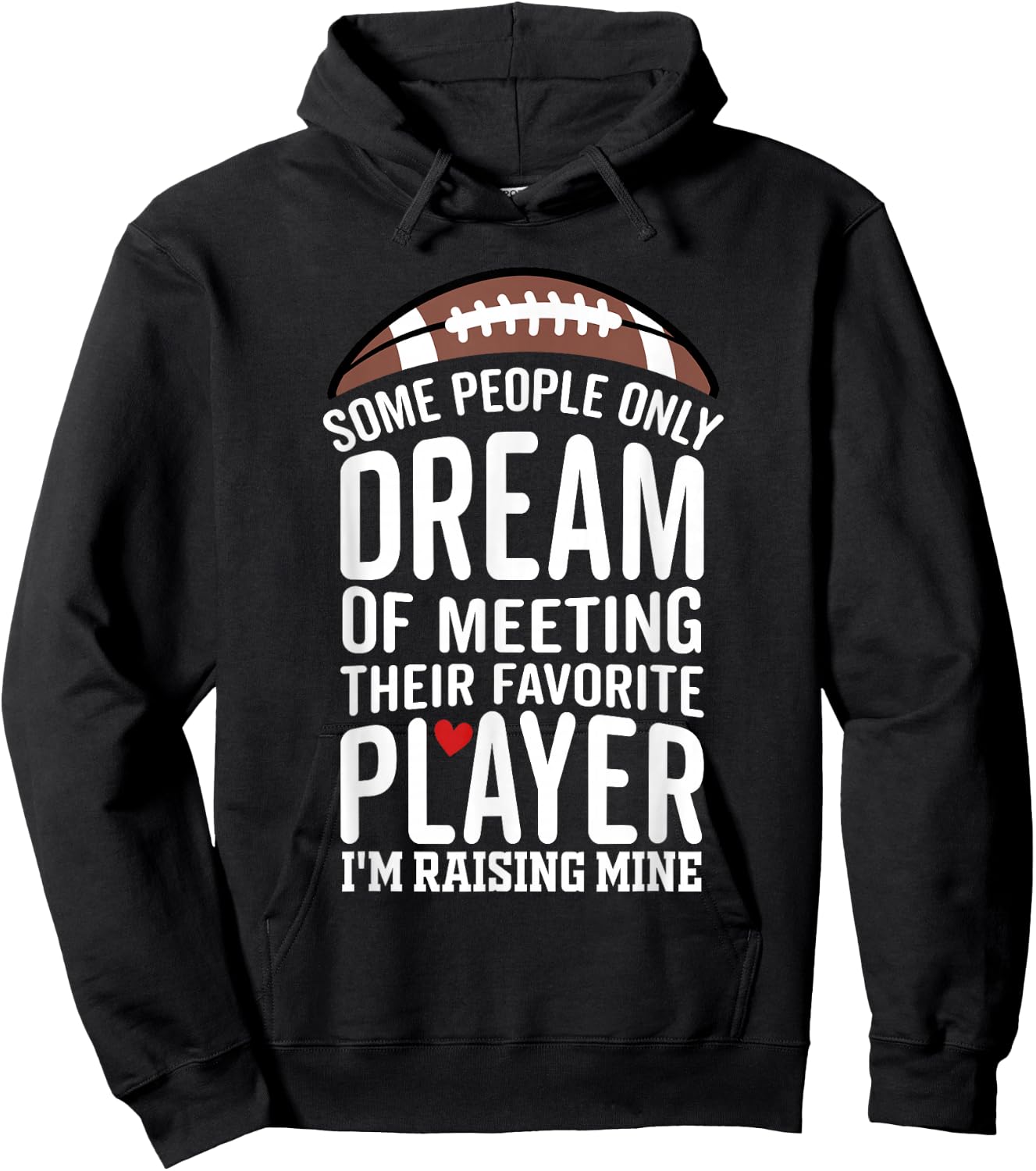 Some People Only Dream Of Meeting Their Favorite Player Hoodie - Hoodie | Black