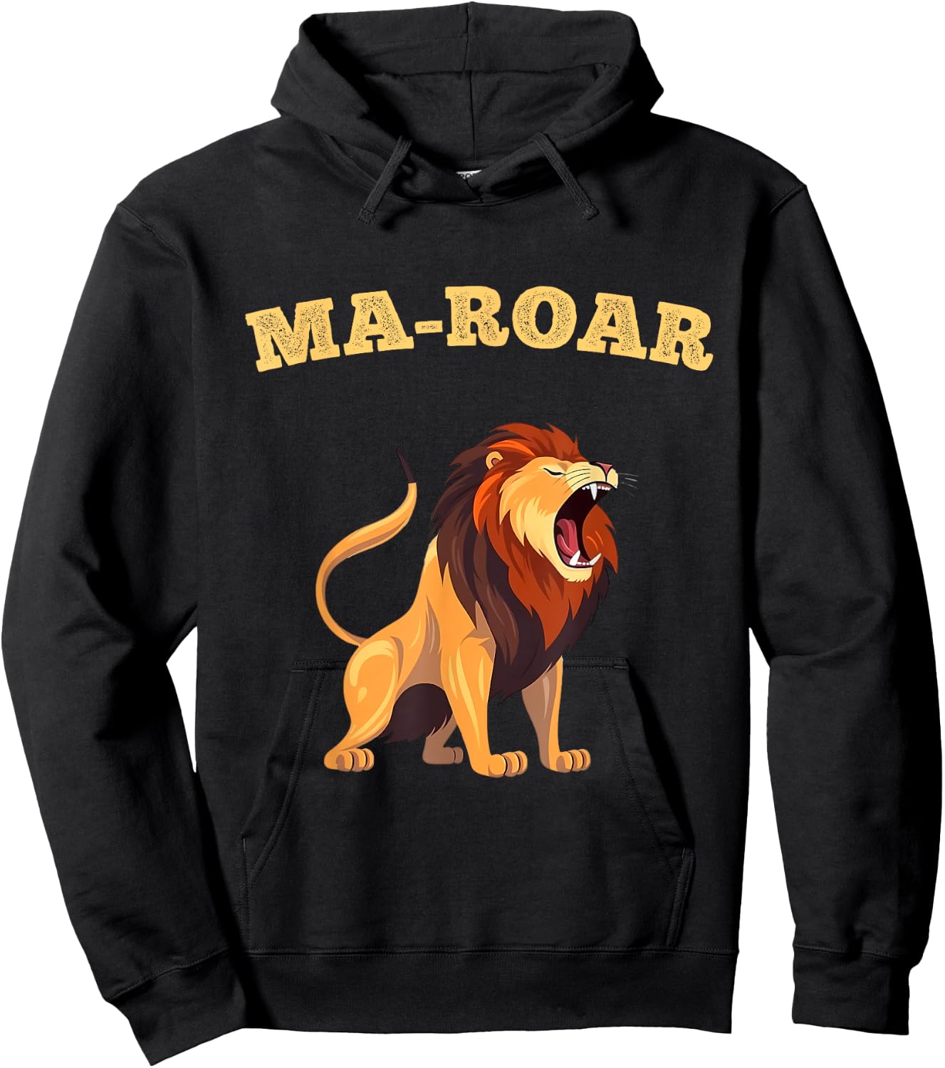 Ma-Roar Passover Jewish Holiday Passover Lion Of Judah Kids Hoodie - Hoodie | Black