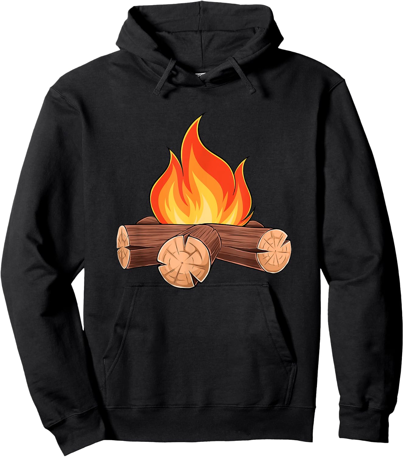 Fire S'mores Costume Group Camping Hoodie - Hoodie | Black
