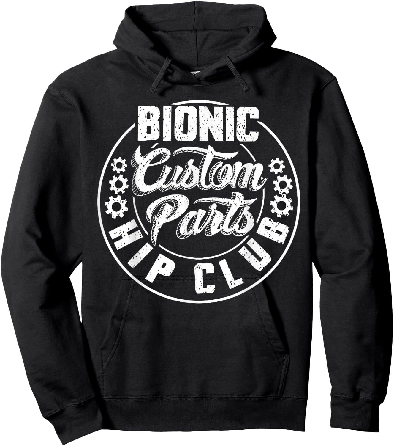 Funny Hip Surgery Art Women Hip Replacement Recovery Hoodie - Hoodie | Black