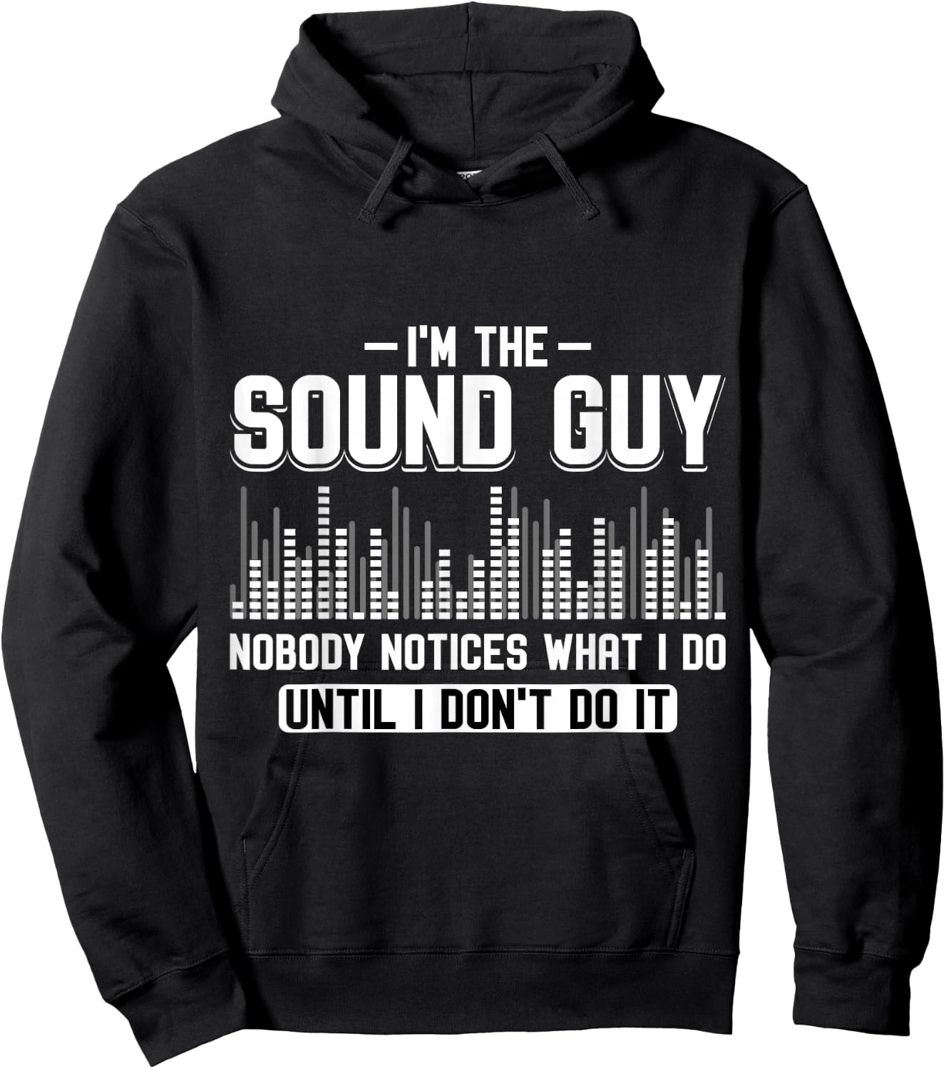 Sound Engineer Sound Engineer Sound Engineer Hoodie - Hoodie | Black