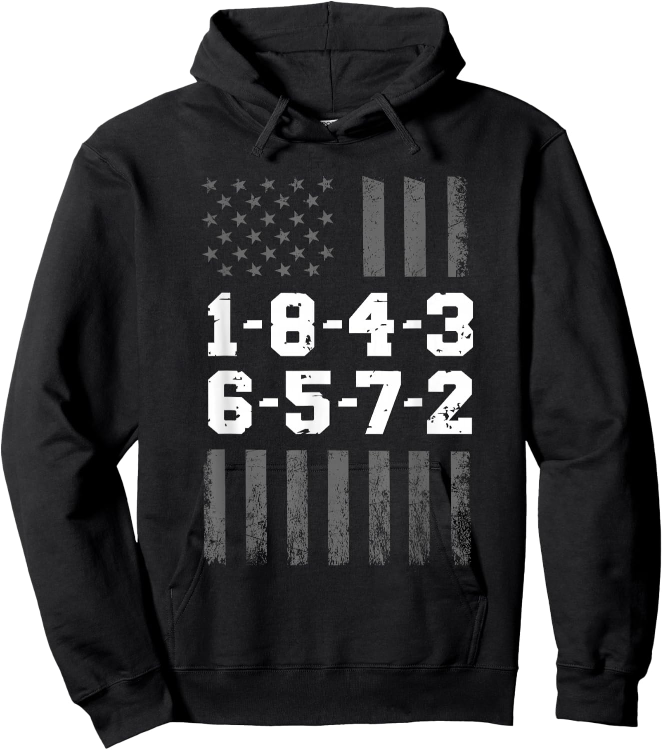 18436572 Engine Firing Order V8 Small Block Mechanic Hoodie - Hoodie | Black