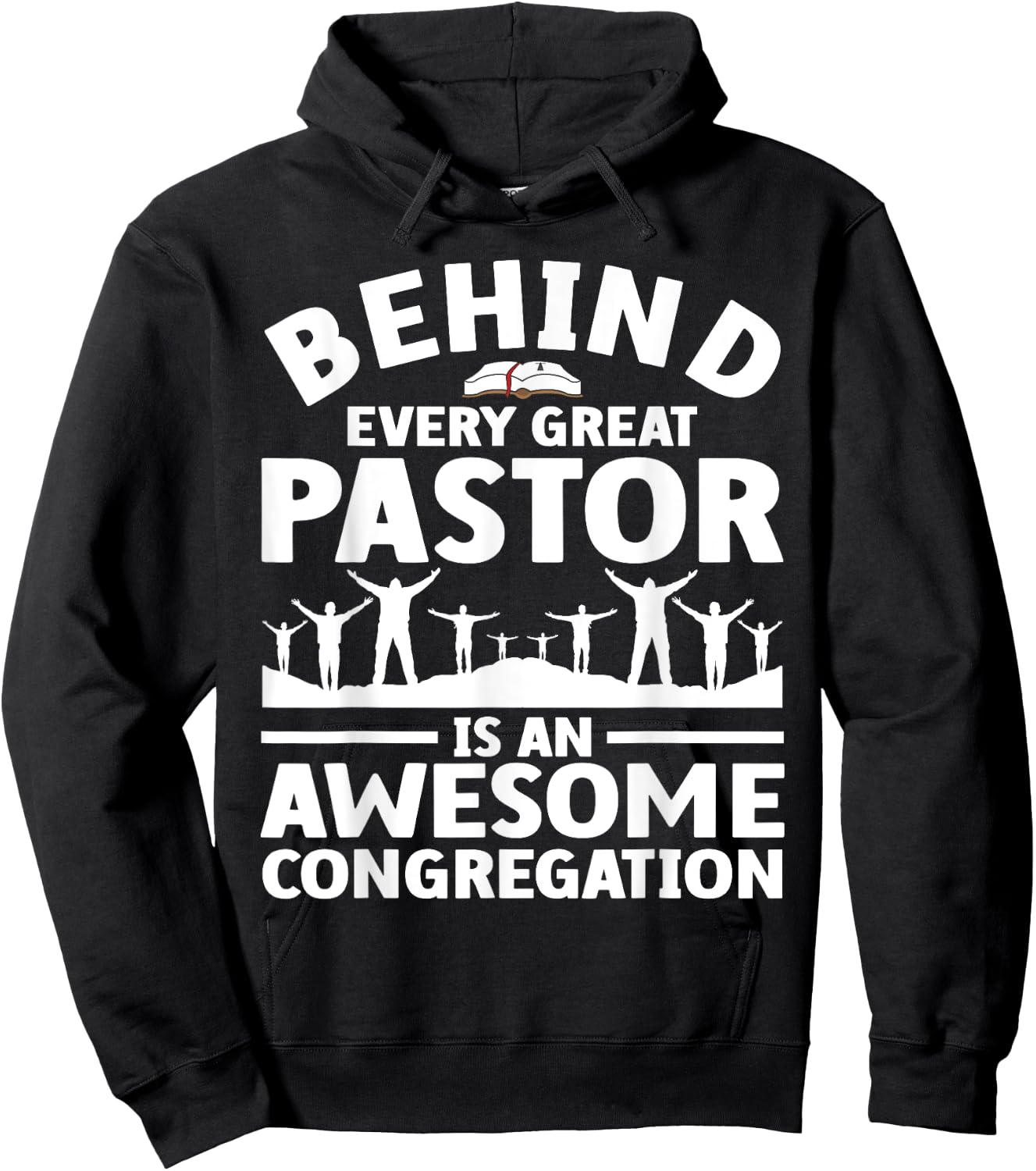 Funny Pastor Appreciation Art Women Christian Priest Hoodie - Hoodie | Black