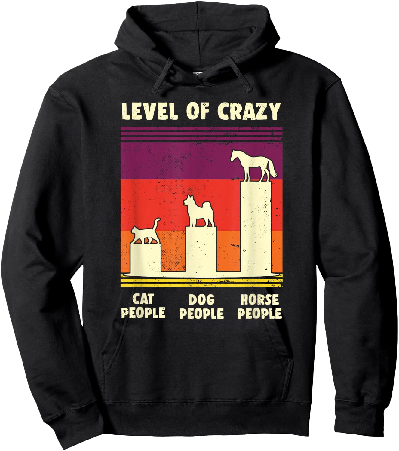 Funny Horse Shirt For Teens Girls Women Horse Riding Hoodie - Hoodie | Black