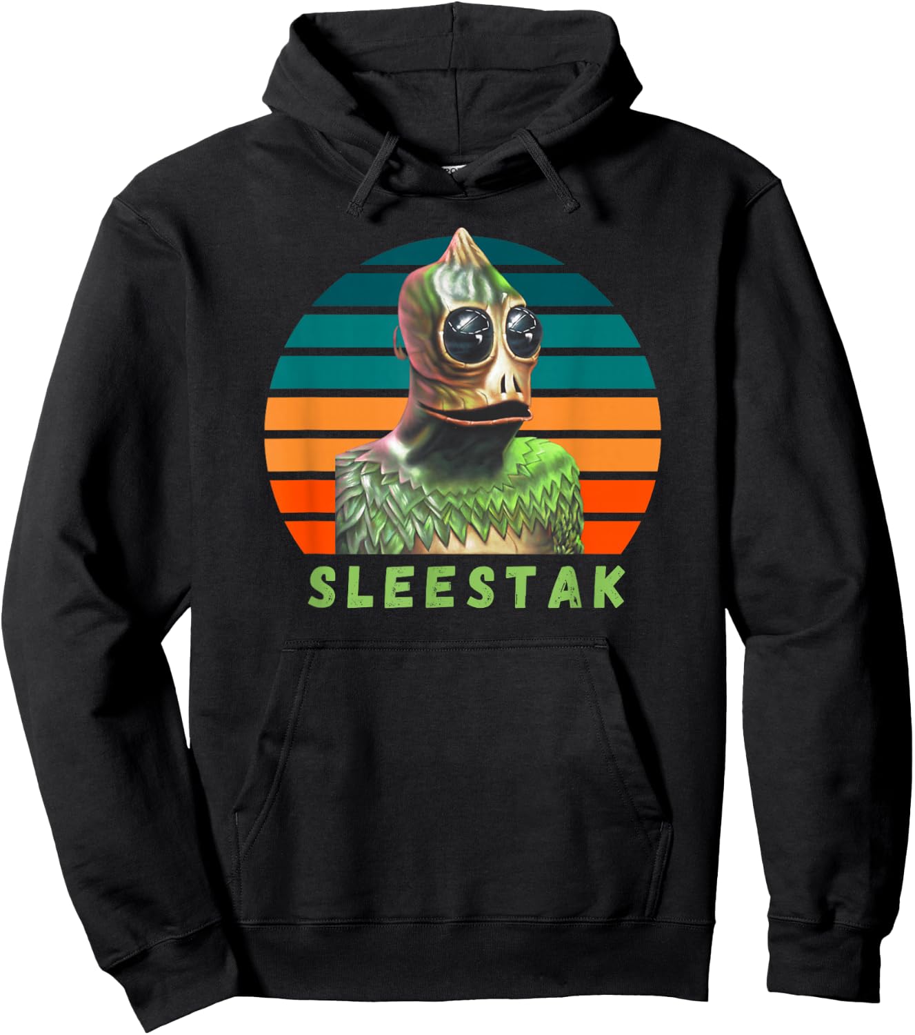 Sleestak, Funny Land of The Lost Shirt, Classic Television Hoodie - Hoodie | Black