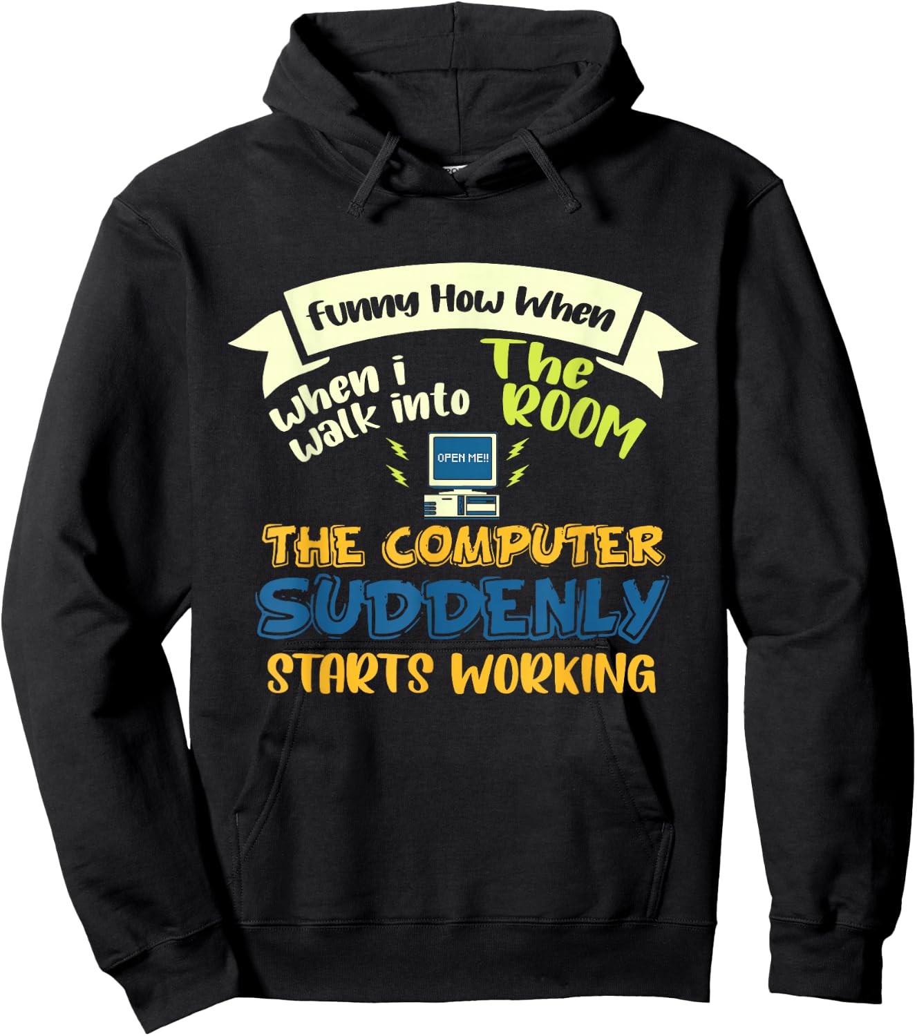 Information Technology Computer Programmer Tech Savy Hoodie - Hoodie | Black