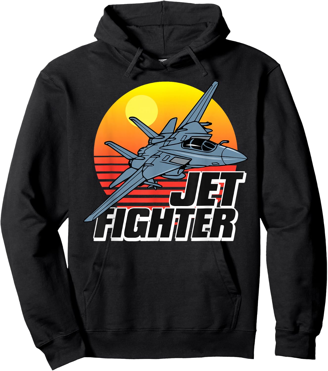 Born to Fly Fighter Jet Plane Kids Boys Airplane Hoodie - Hoodie | Black