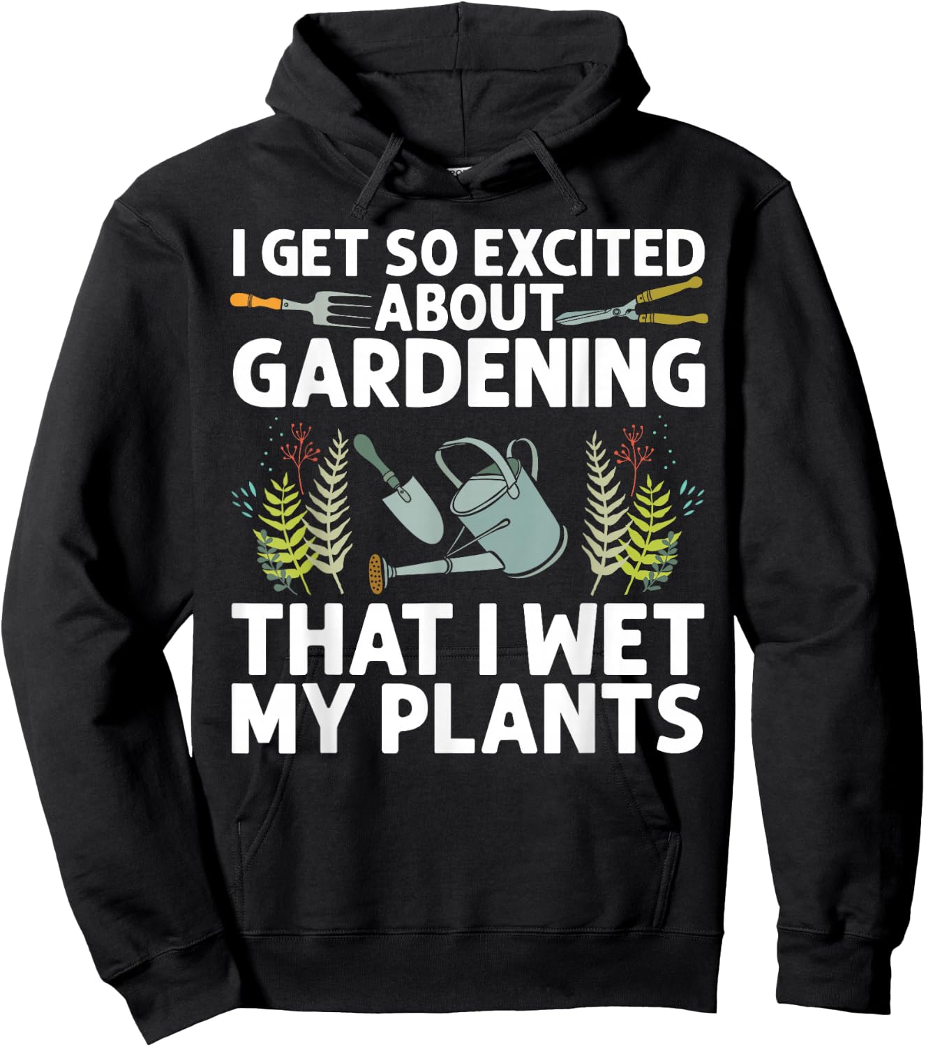 Cool Gardening Design Women Plant Lover Gardener Hoodie - Hoodie | Black