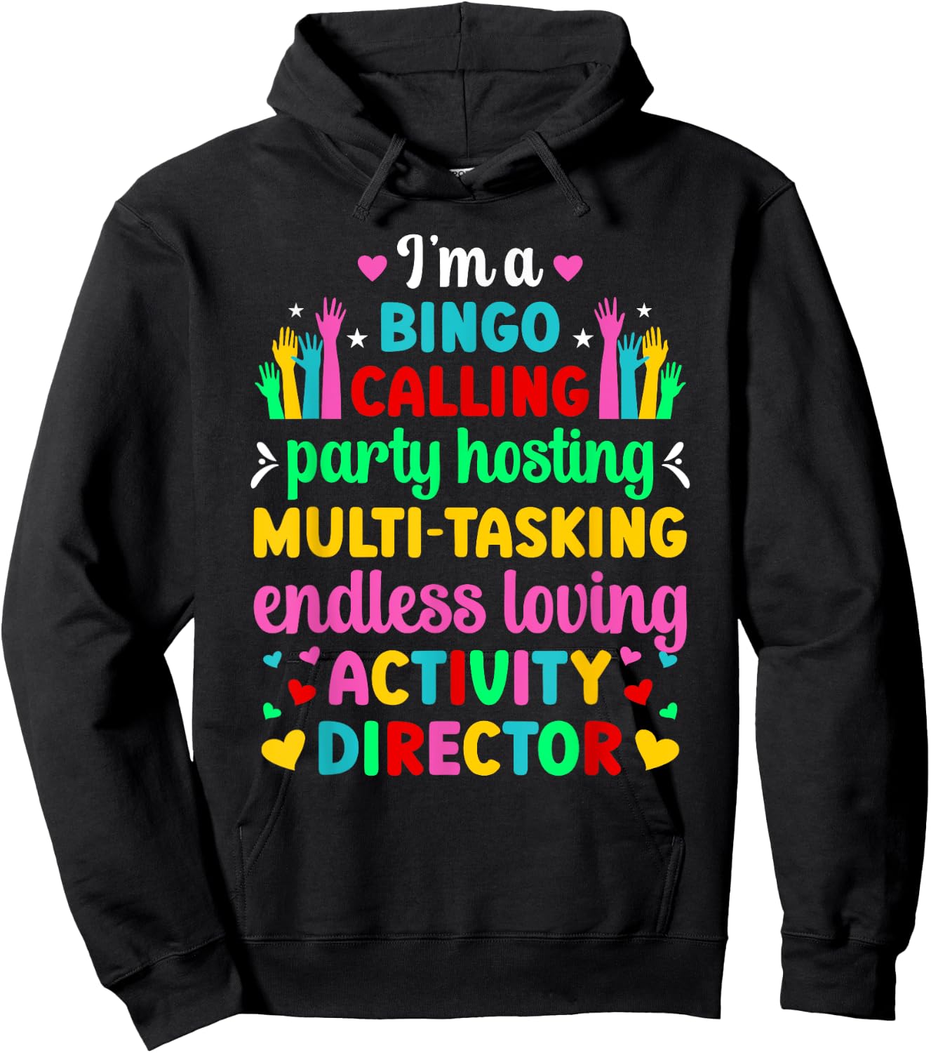 I'm Activity Director Activity Coordinator Hoodie - Hoodie | Black