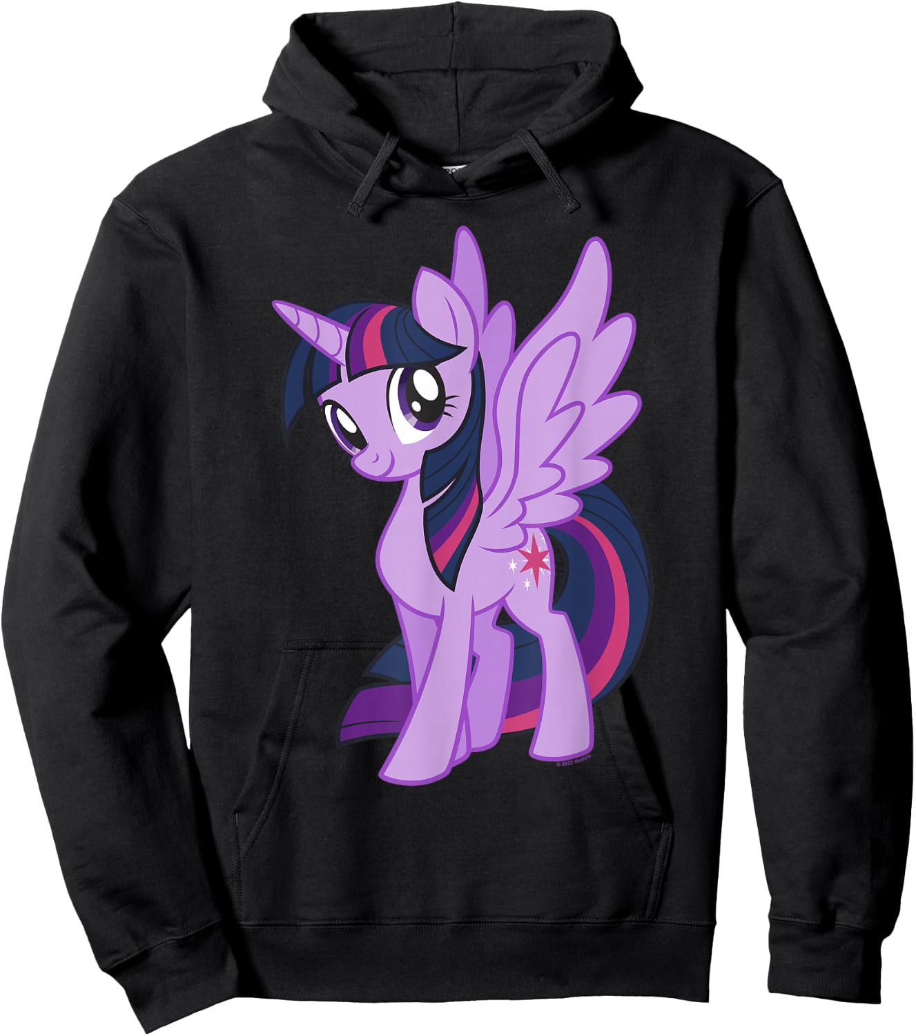 My Little Pony: Friendship is Magic Big Twilight Portrait Hoodie - Hoodie | Black