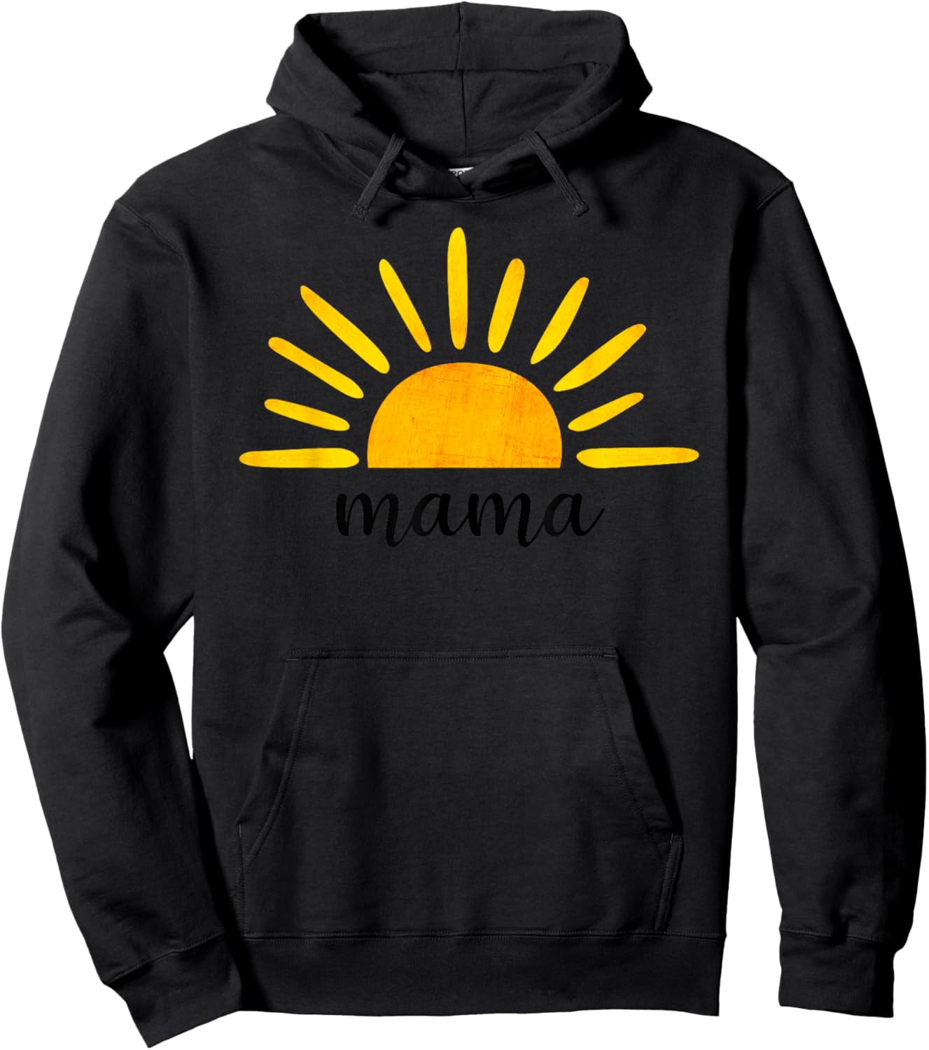 Mama of The Birthday First Trip Around The Sun Birthday Hoodie - Hoodie | Black