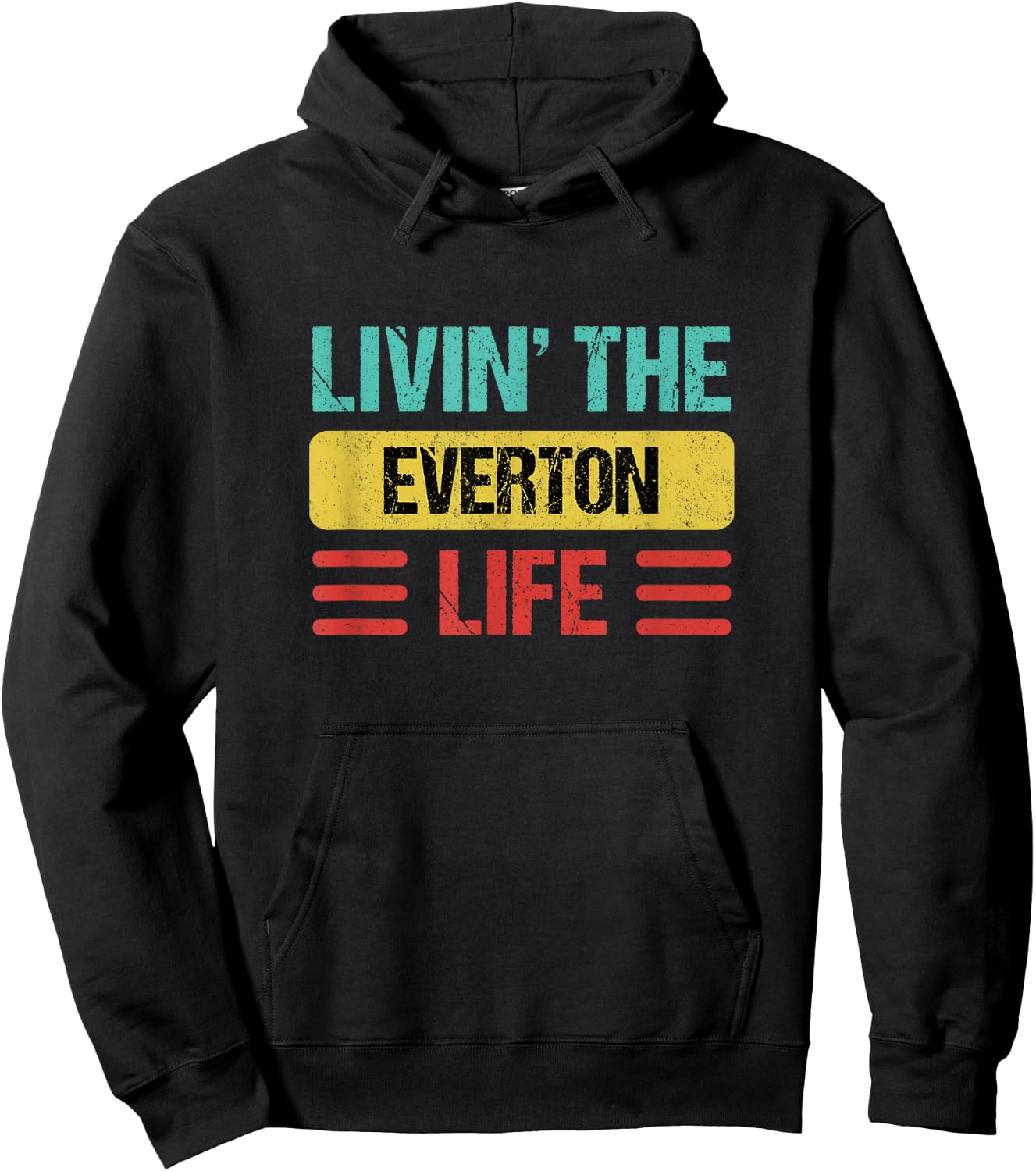 Everton Name Hoodie - Hoodie | Black