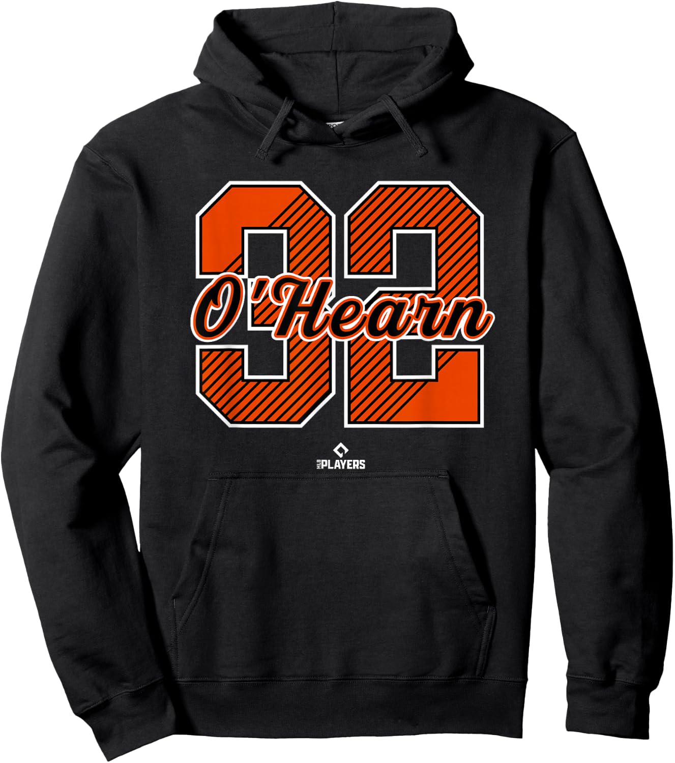Ryan O Hearn 32 Baltimore MLBPA Hoodie - Hoodie | Black