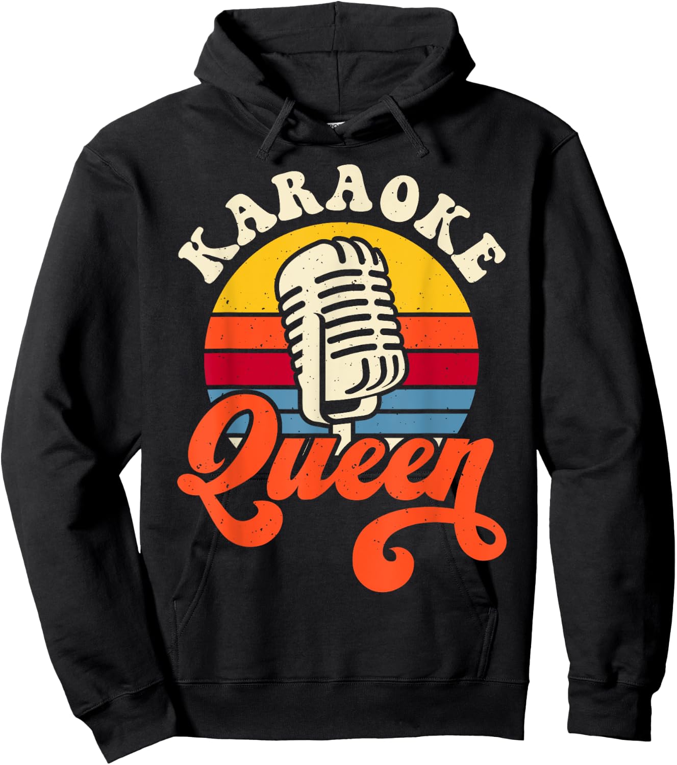 Karaoke Queen Hoodie - Hoodie | Black