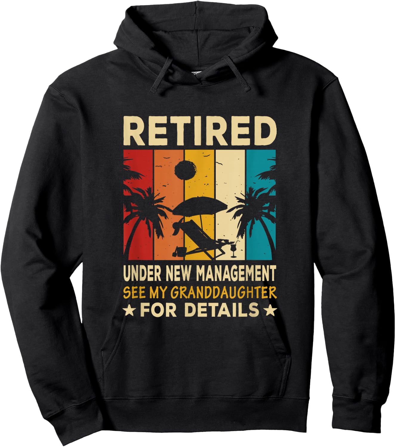 Retired Under new management see my Granddaughter Hoodie - Hoodie | Black