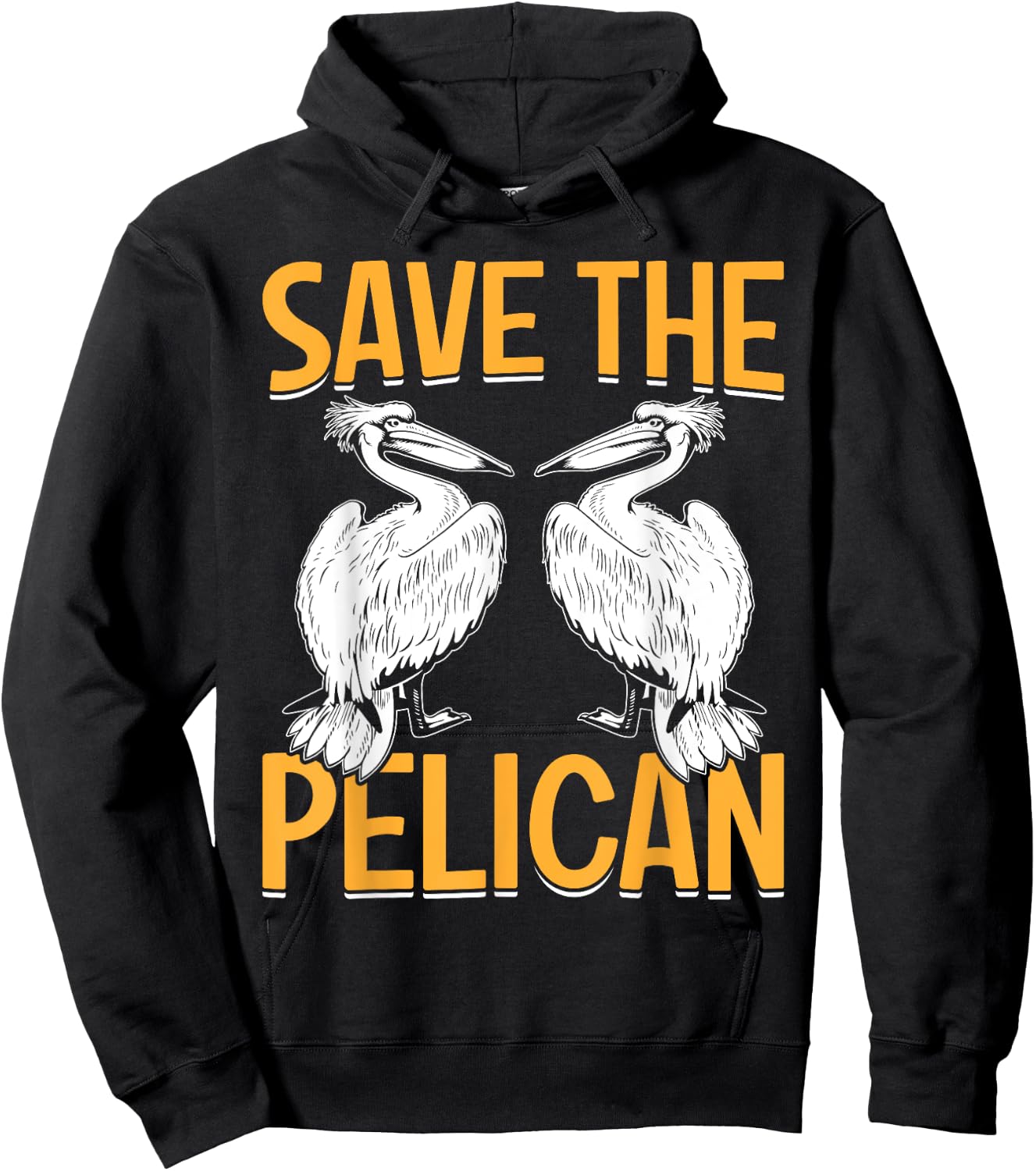 Save The Pelican Hoodie - Hoodie | Black