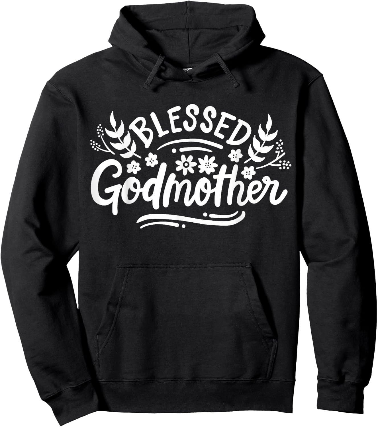 Godmother Blessed Godmother Hoodie - Hoodie | Black