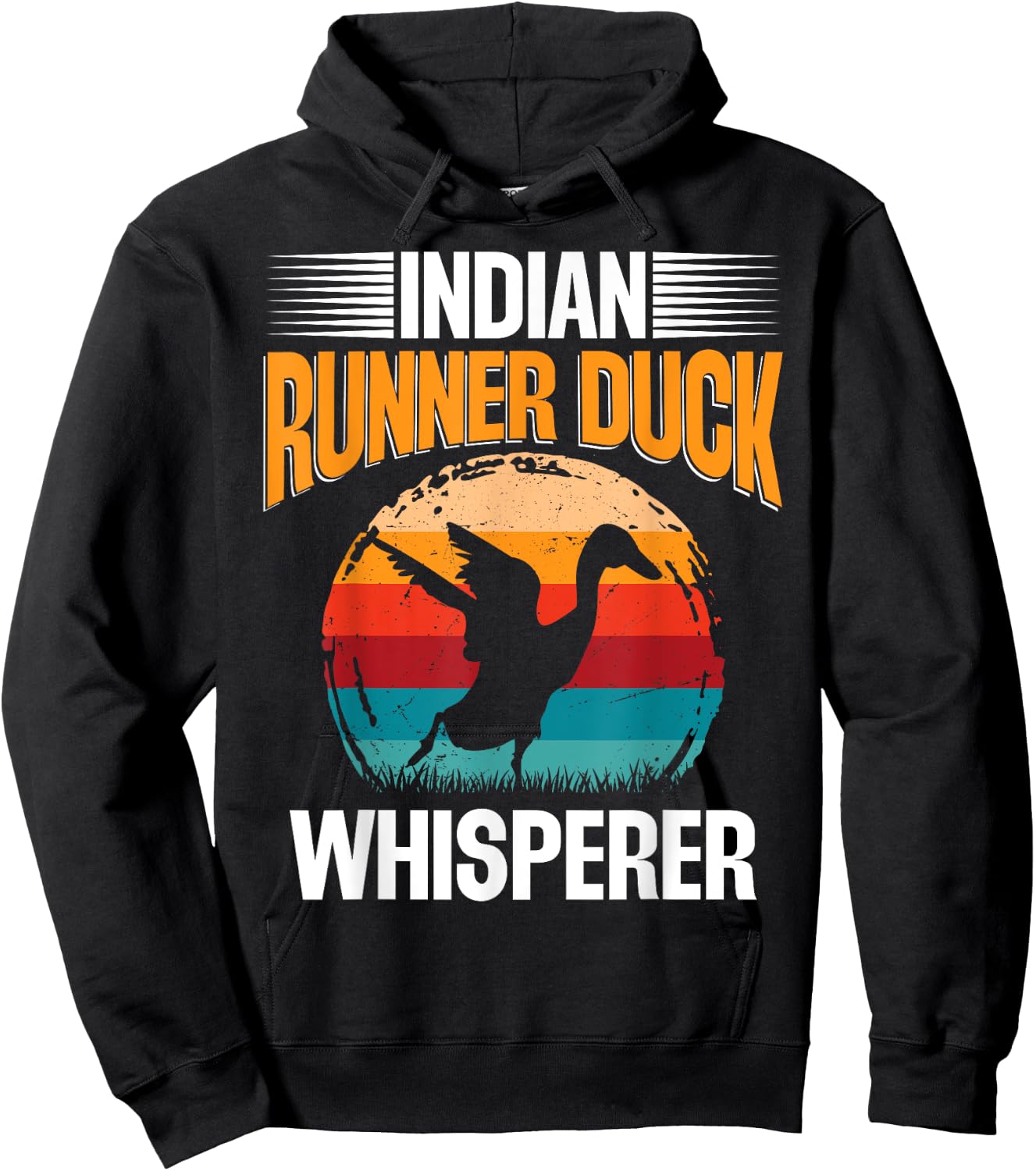 Indian Runner Duck Eggs Duck Owner Indian Runner Duck Toys Hoodie - Hoodie | Black