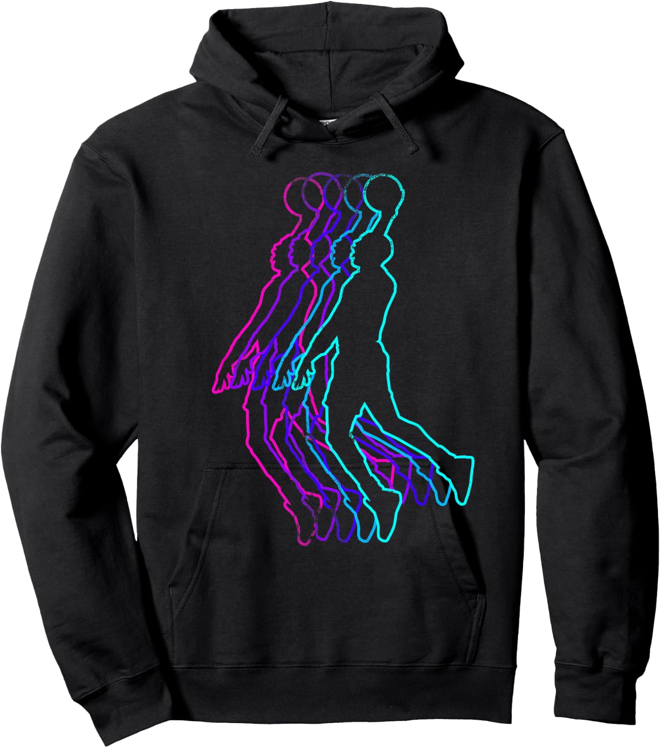Basketball Kids Youth Player Slam Dunk Teens Hoodie - Hoodie | Black