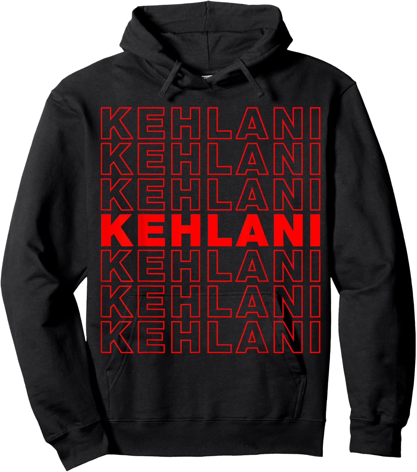 Kehlani Red Kehlani Name Birthday Shirt Gift Hoodie - Hoodie | Black