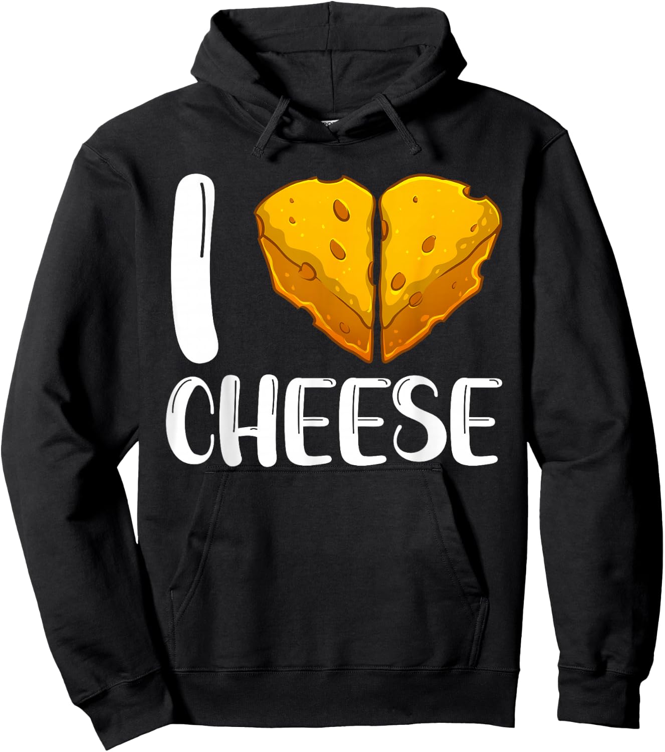 Funny Cheese Art Women Cottage Ricotta Cheese Lovers Hoodie - Hoodie | Black