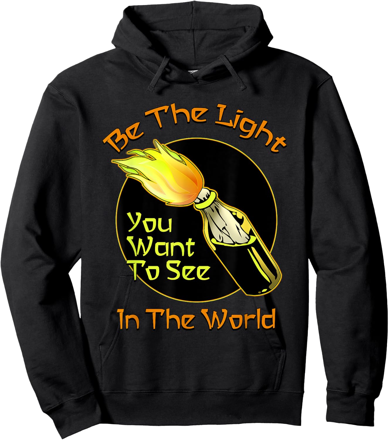 Be The Molotov Light You Want To See In The World Rebellion Hoodie - Hoodie | Black