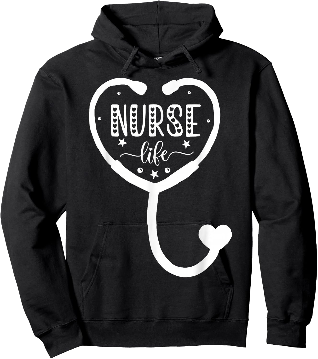 Nurse Life Hoodie - Hoodie | Black