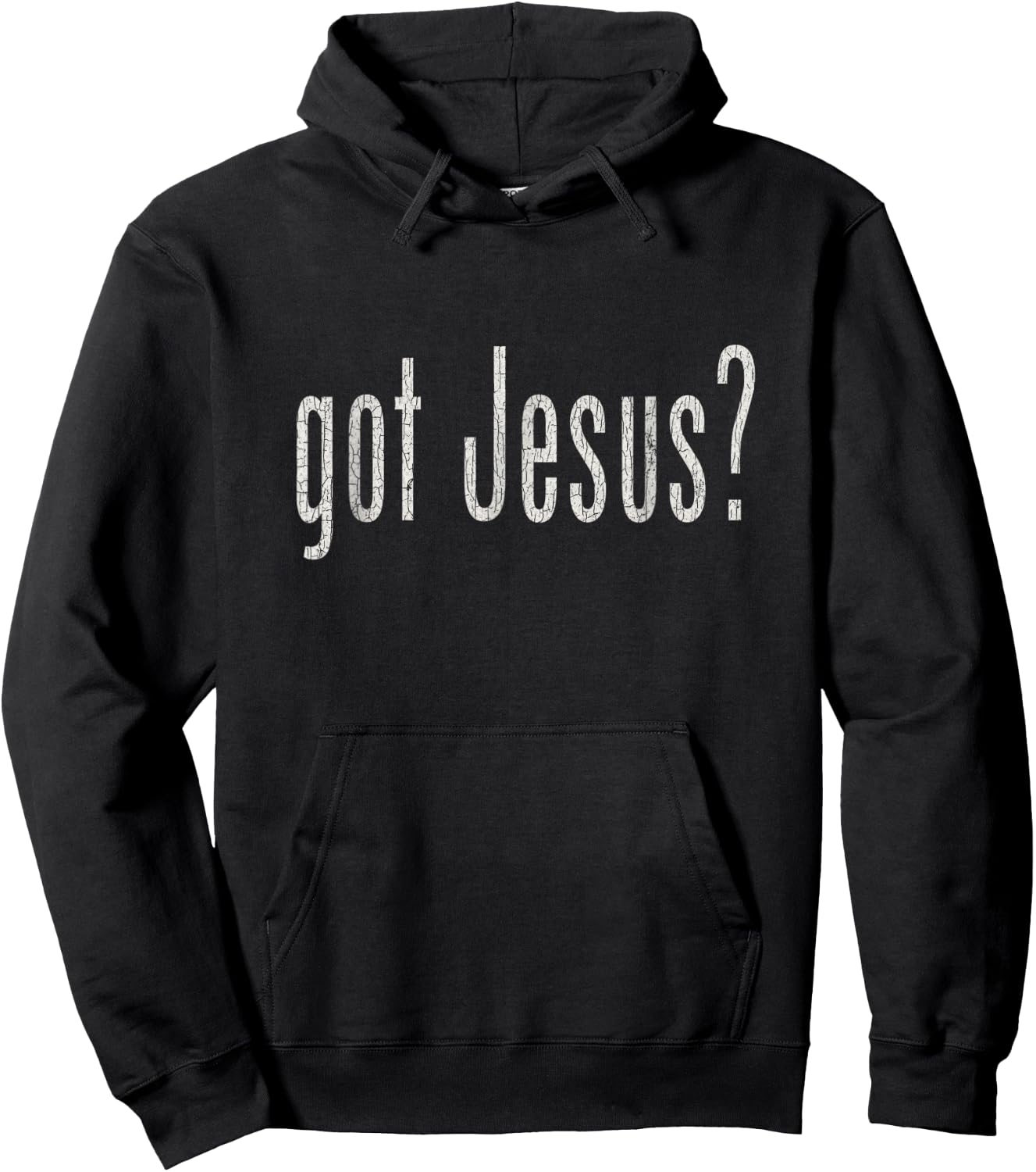 Vintage GOT JESU_S T SHIRT CHRISTIAN RELIGION Hoodie - Hoodie | Black