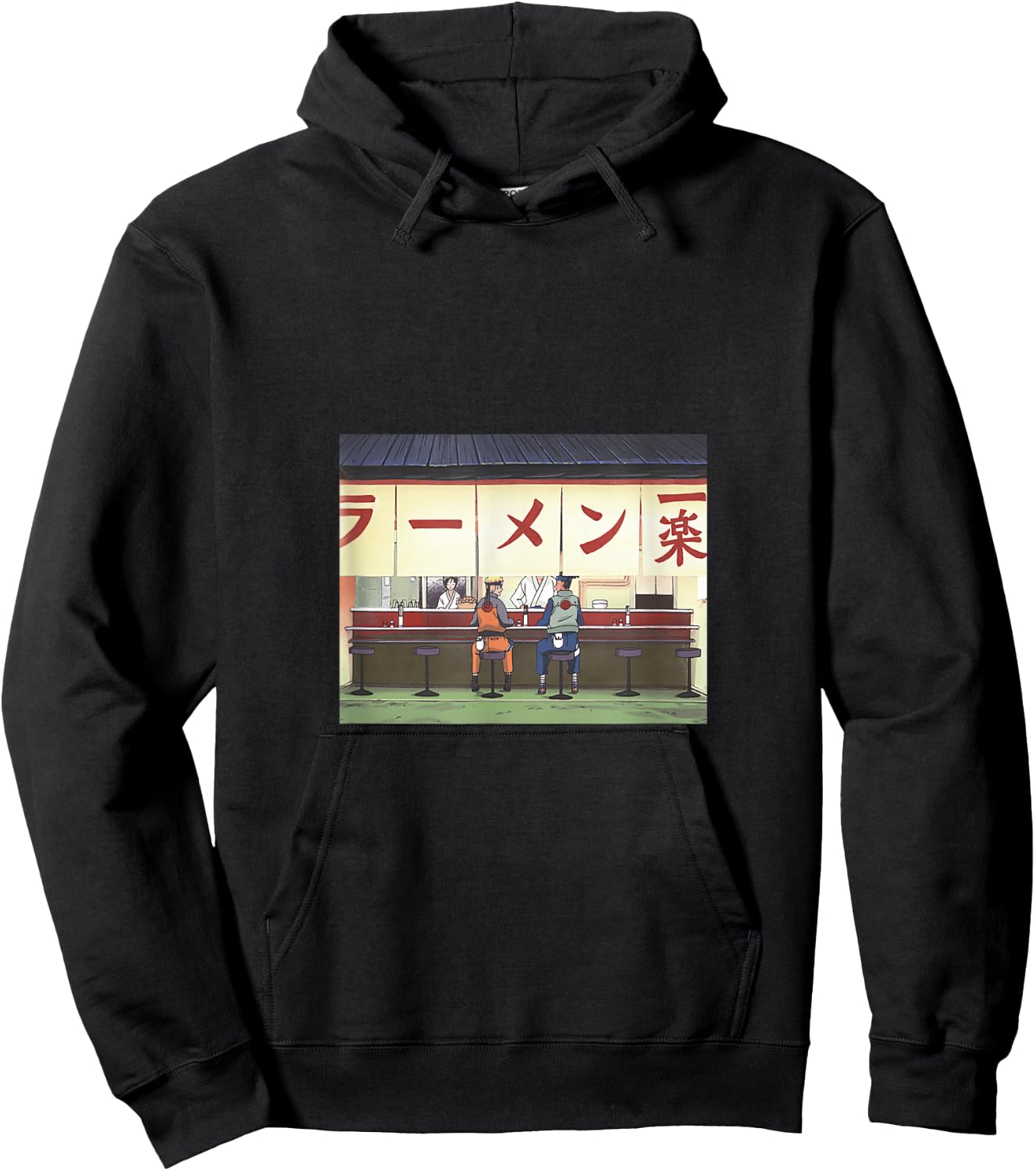 Naruto Shippuden Manga Series Dinner Time Hoodie - Hoodie | Black