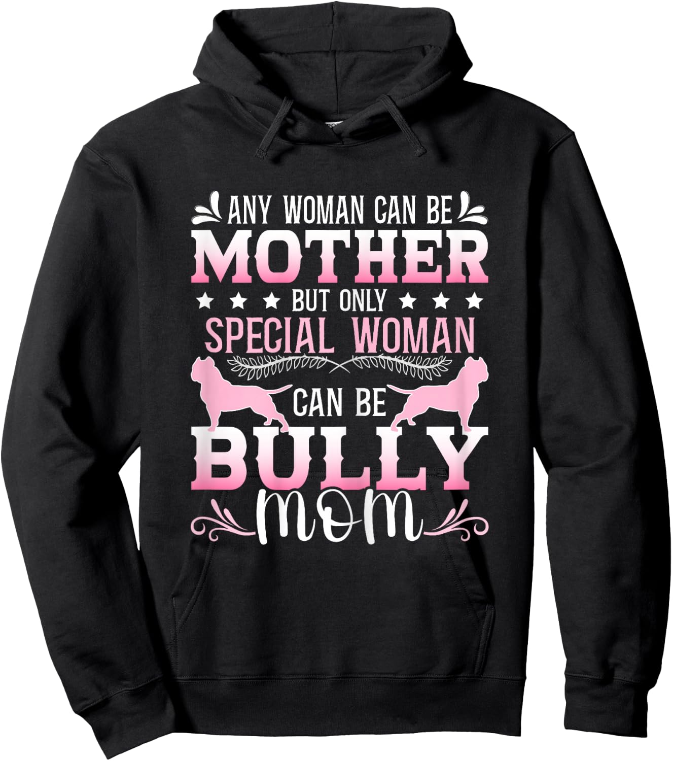 Bully Pitbull Food Bullypit Mom American Bully Hoodie - Hoodie | Black