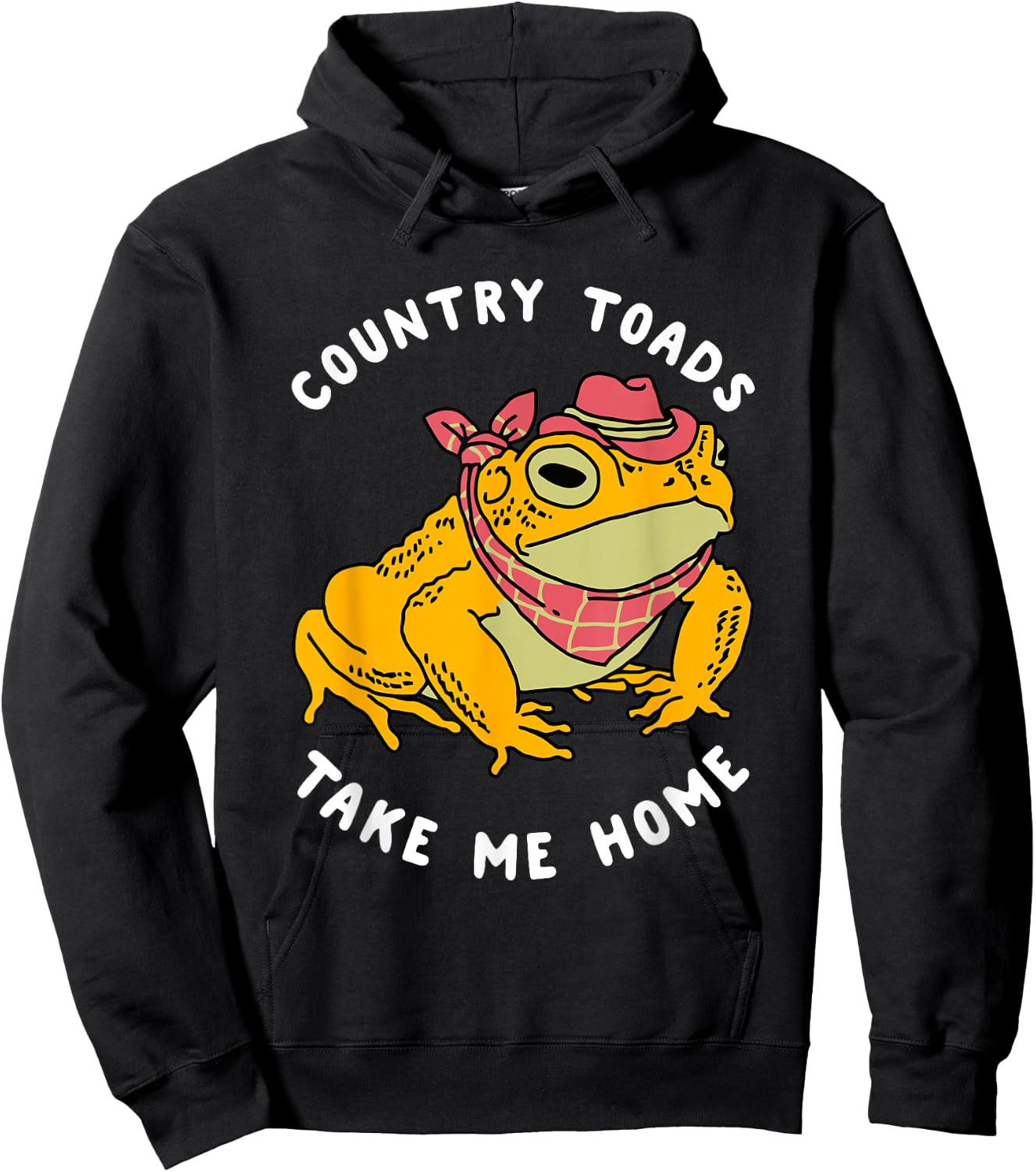 Country Toads Take Me Home Apparel Hoodie - Hoodie | Black