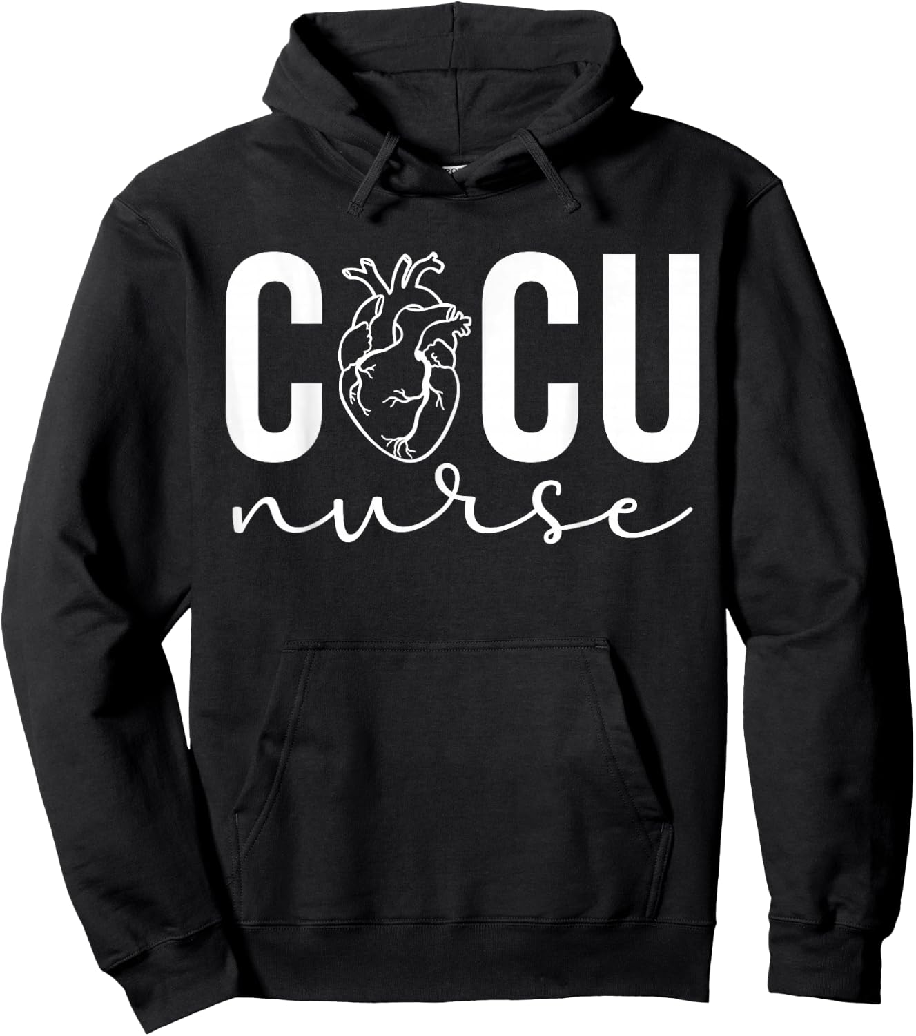 CICU Nurse Cardiac ICU Nurse Cardiac Intensive Care Unit Hoodie - Hoodie | Black