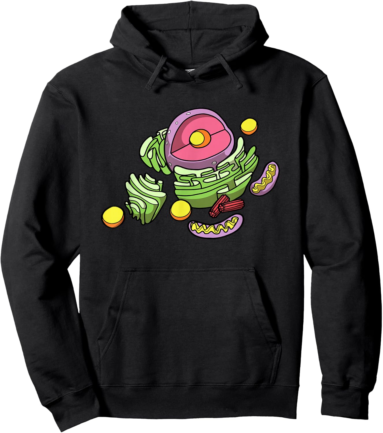 Ecology Biologist Cells - Bio Student Science Biology Hoodie - Hoodie | Black