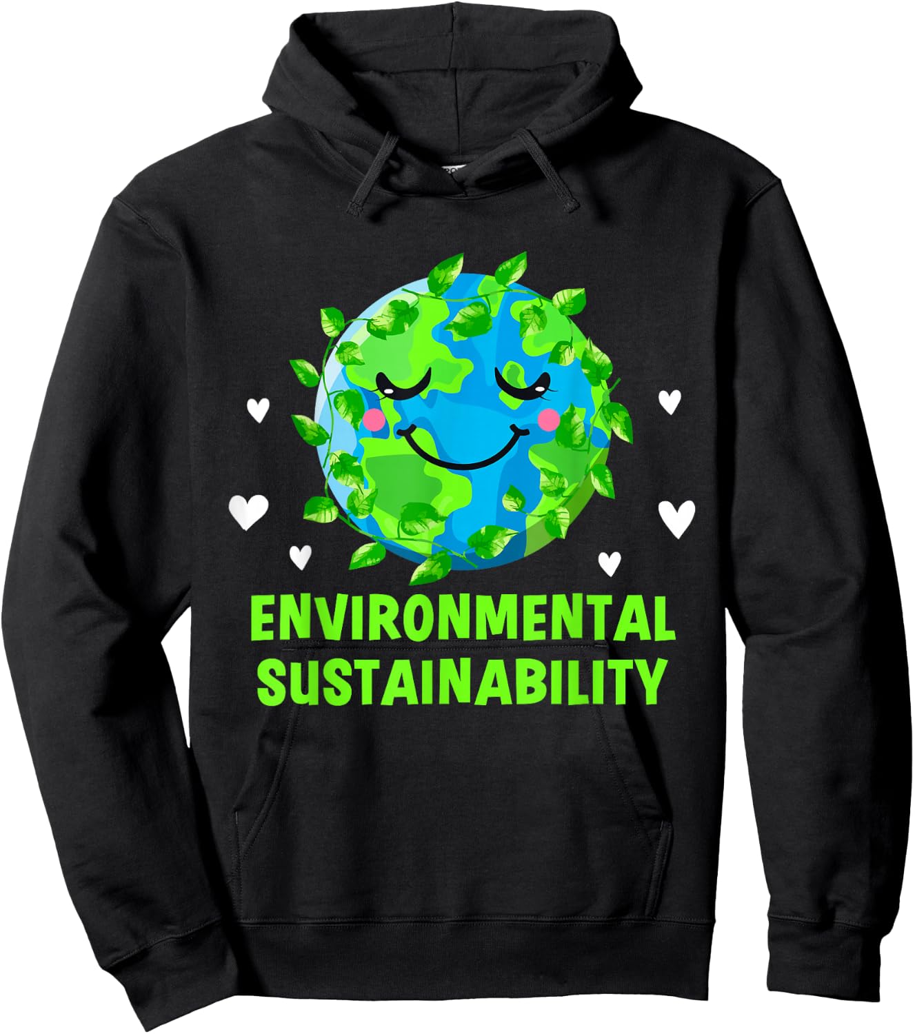 Environmental Sustainability Ecology Sustainable Ecosystem Hoodie - Hoodie | Black