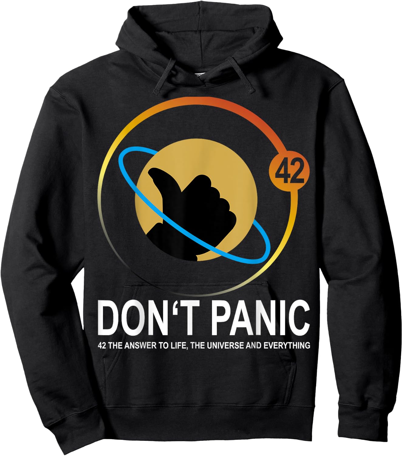 42 the Answer to Life the Universe and Everything Hoodie - Hoodie | Black